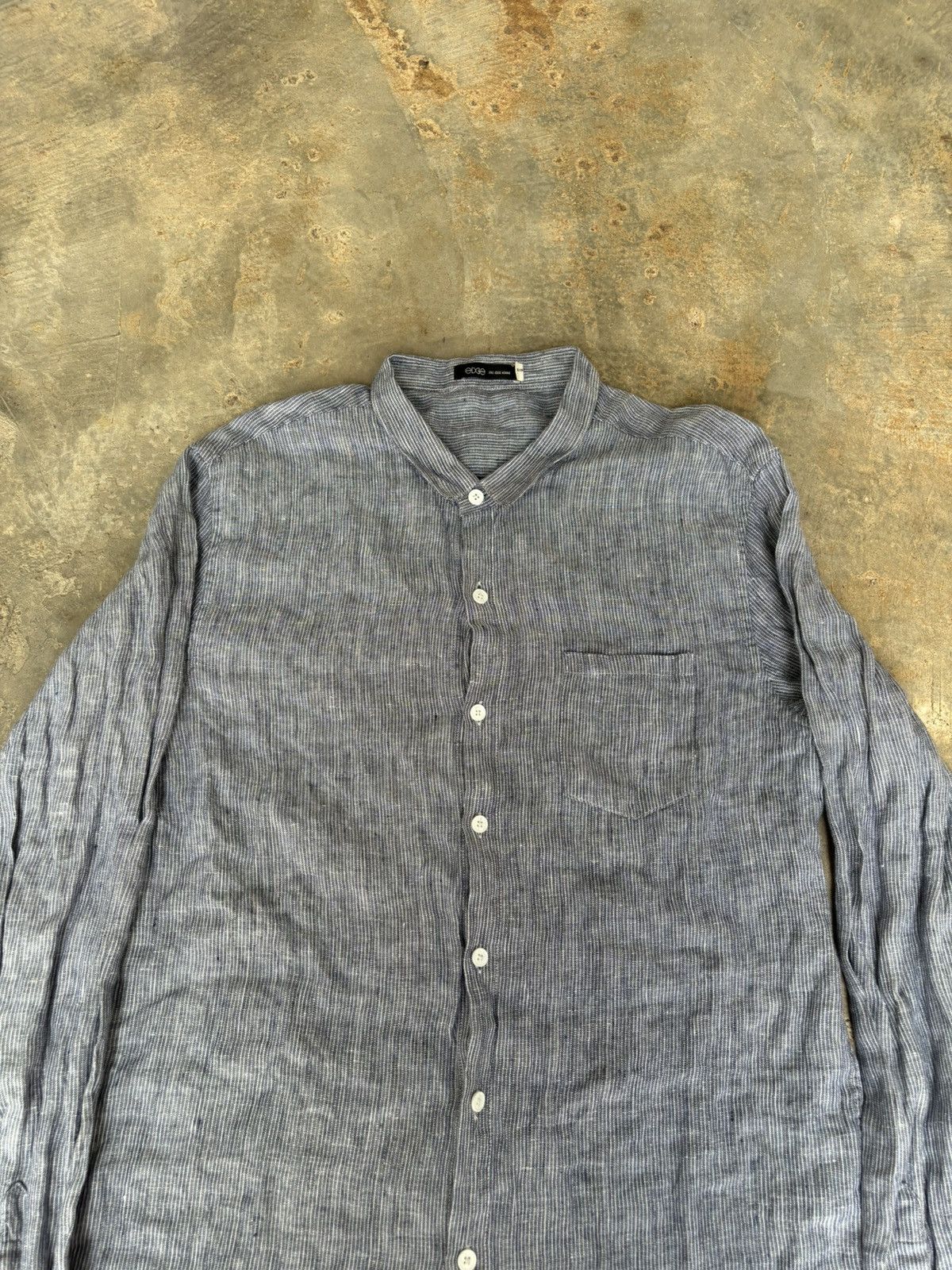 Issey Miyake Fro Edge Homme Pocket Shirt Size US XL / EU 56 / 4 - 2 Thumbnail