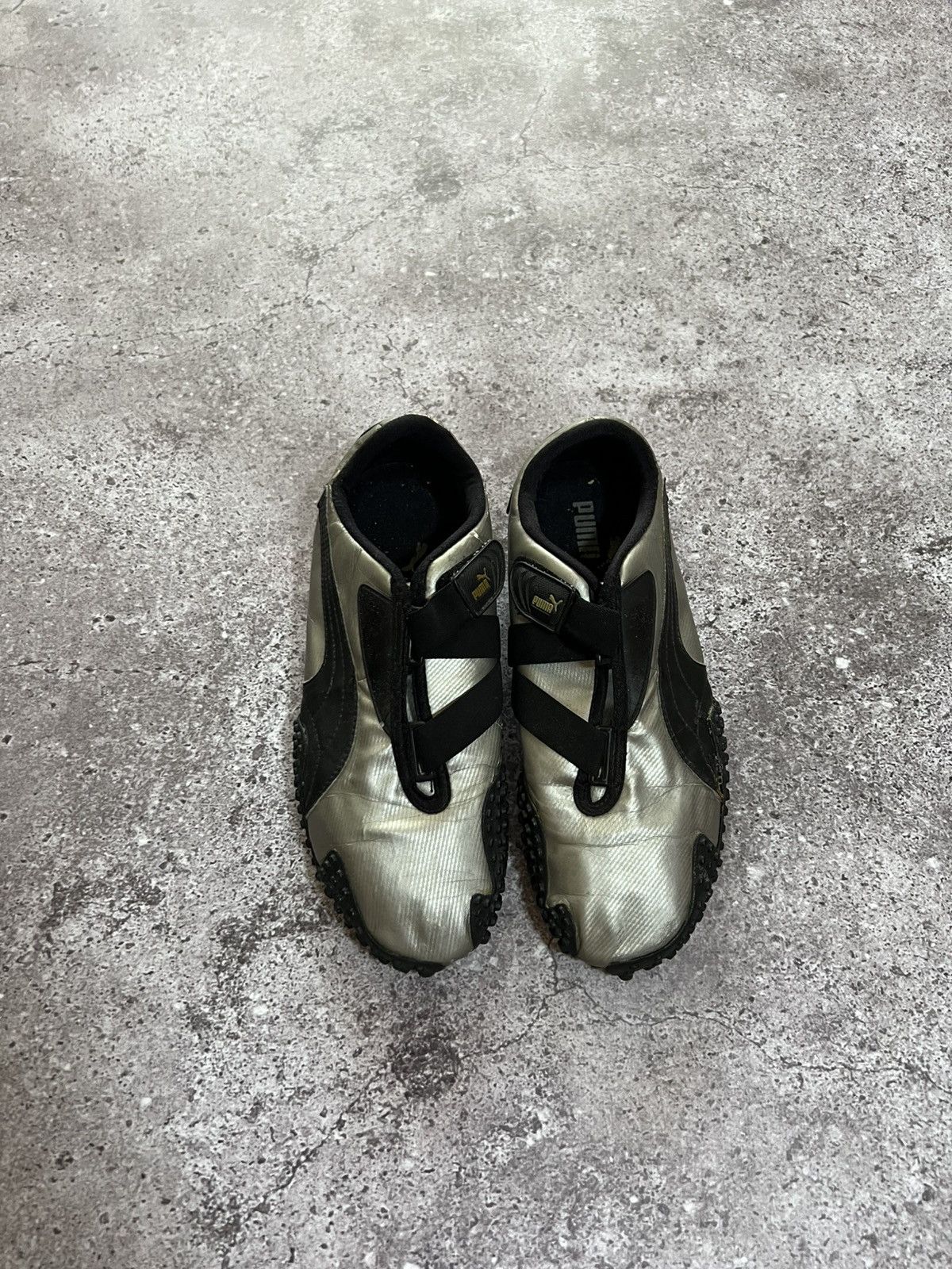 Puma Vintage 2000s Puma Mostro y2k Sneakers Hype Silver Speedcat Size US 9.5 / EU 42-43 - 6 Thumbnail