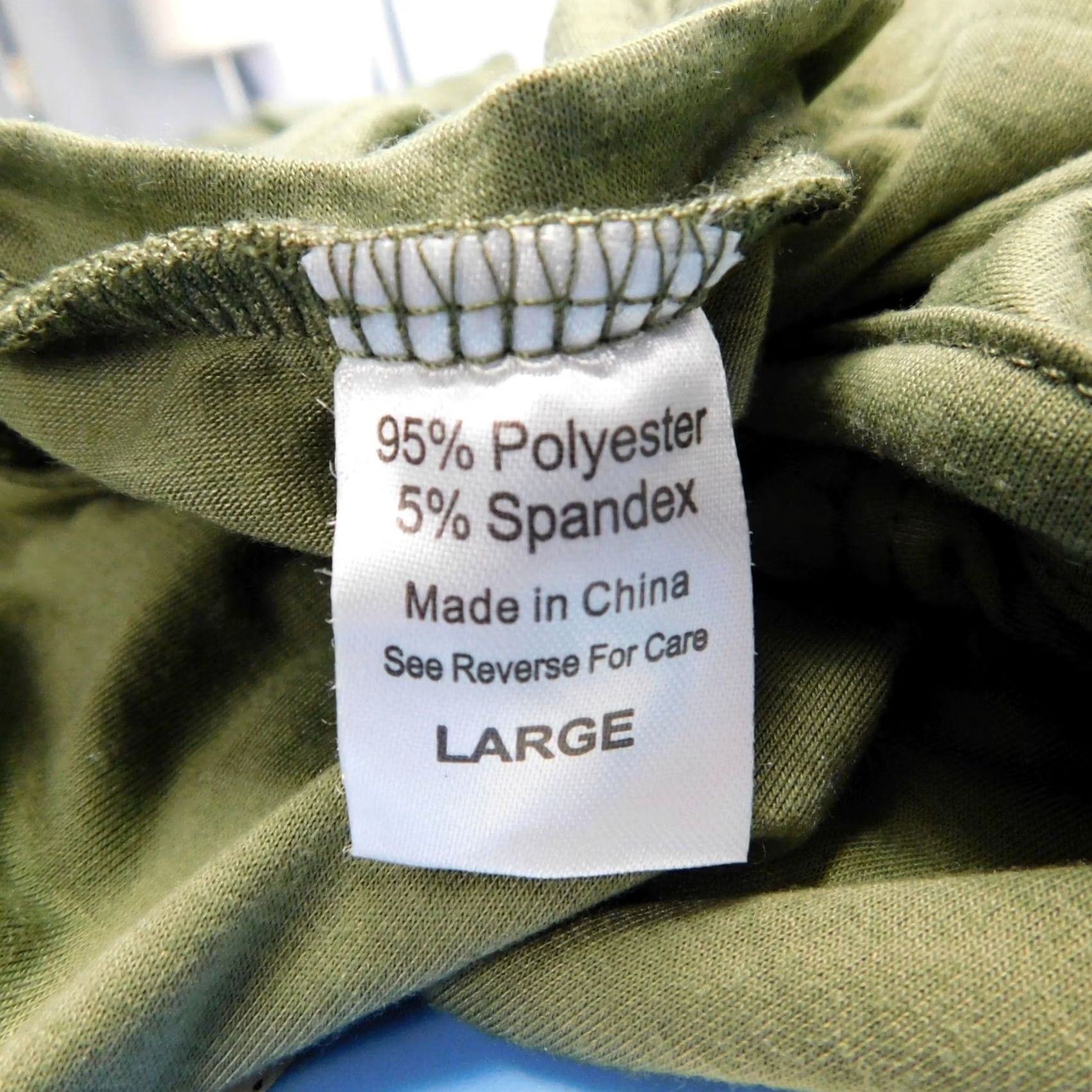 Olive Unbranded Women's Tank Shirt Knit Sleeveless Crew Neck Olive Green L Large Casual Basic 1770 Size L / US 10 / IT 46 - 5 Thumbnail