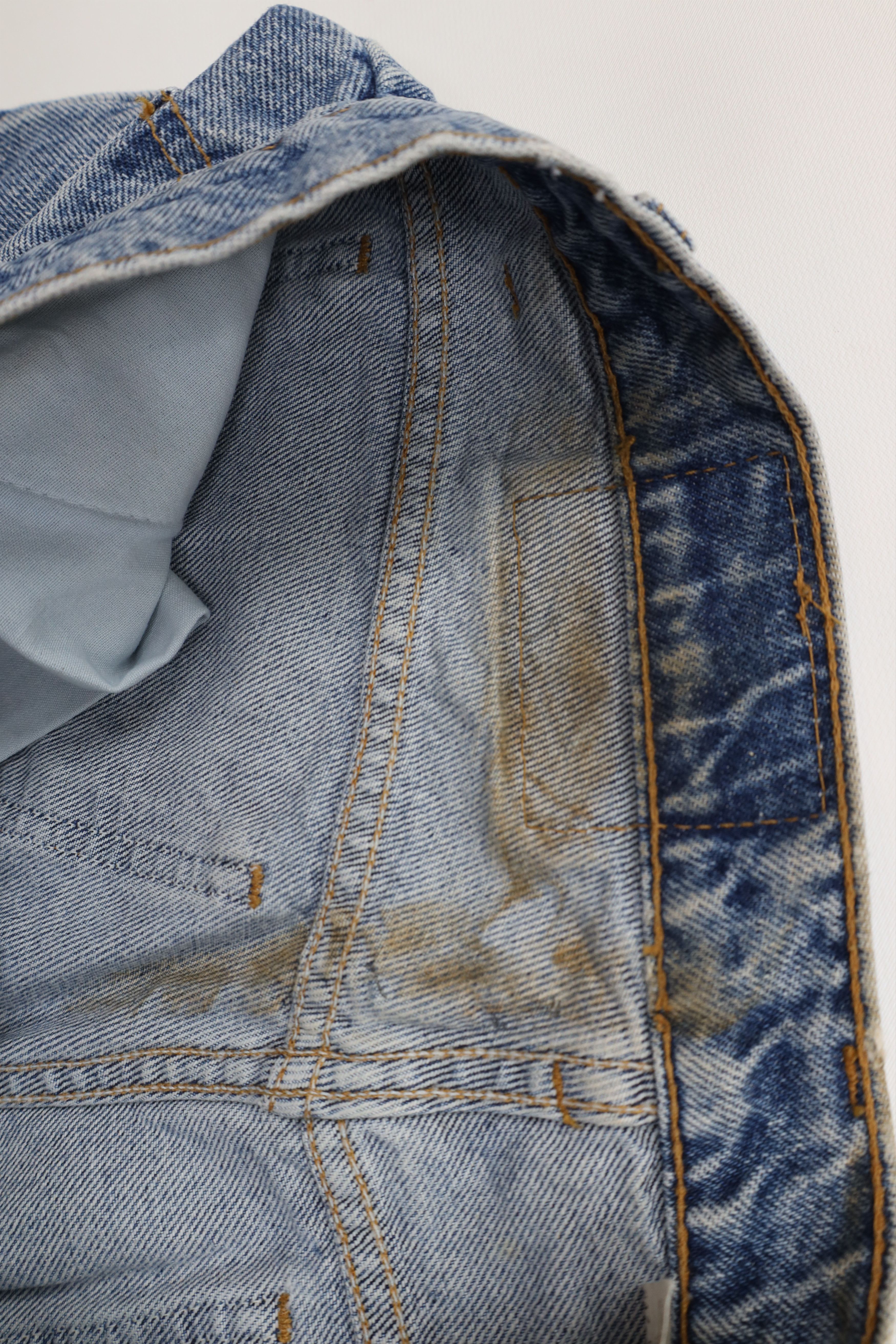 Levi's Vintage 90s Levis 921 Fit Tapered Leg Denim Jeans Blue USA Size 34" / US 12 / IT 48 - 11 Thumbnail