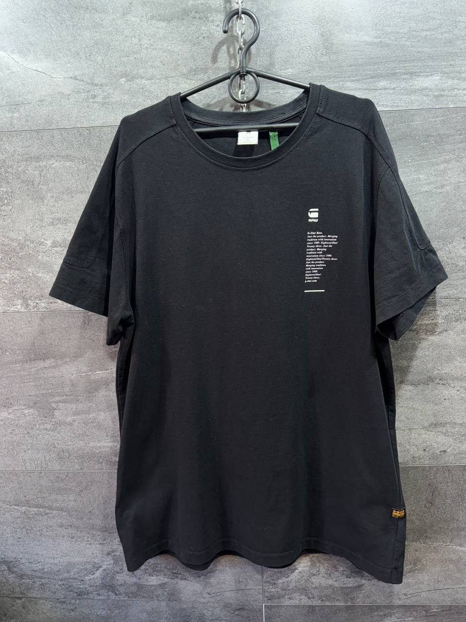 G-Star G-Star Raw Korpaz Logos GR T-Shirt Black Men’s Size US XL / EU 56 / 4 - 2 Thumbnail