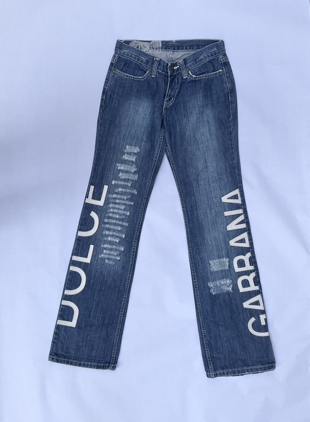 Dolce & Gabbana Vintage Dolce & Gabbana flared jeans Size 26" / US 2 / IT 38 - 1 Thumbnail
