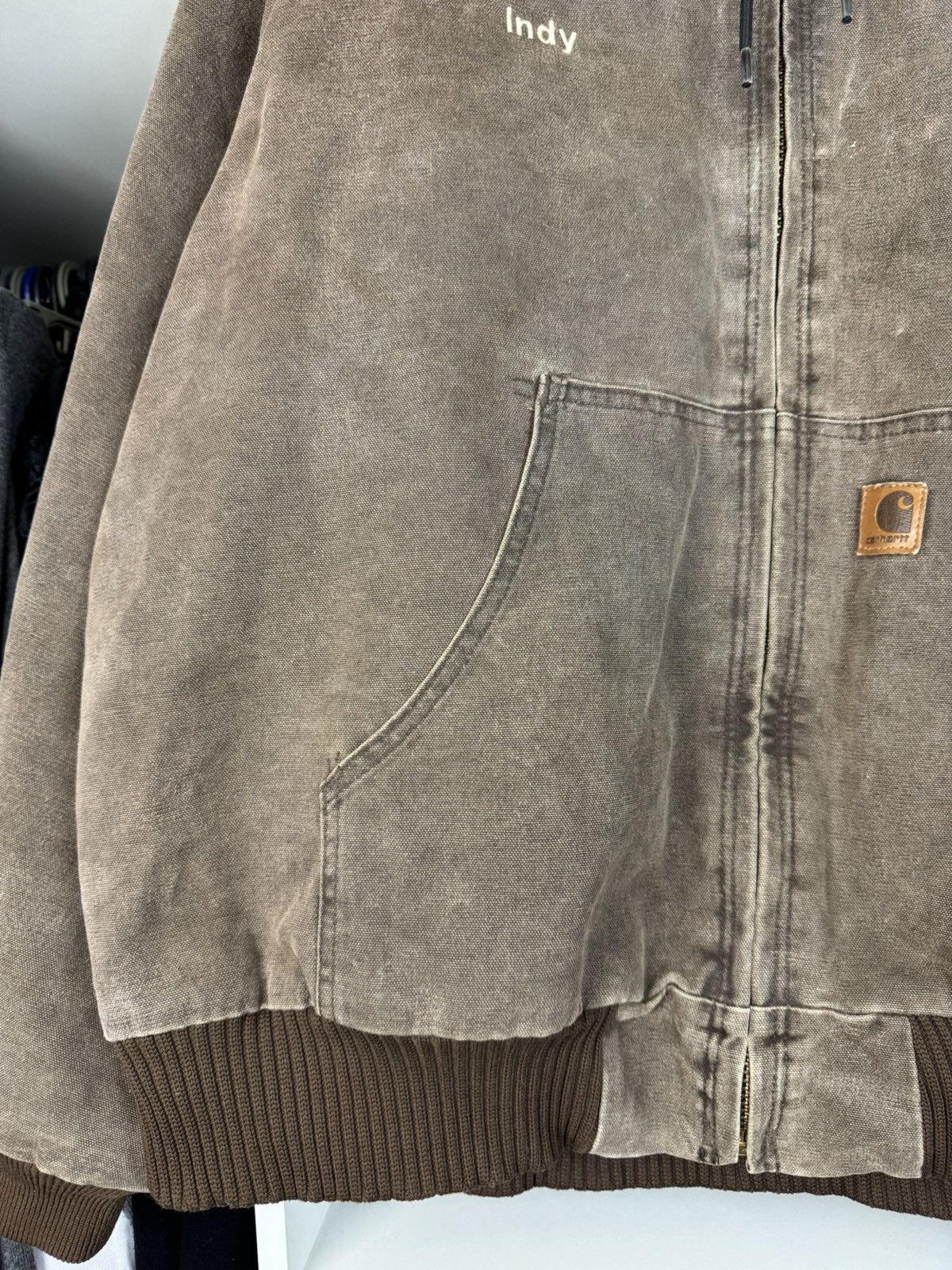 Carhartt Vintage Carhartt J130 CHT Active Jacket Faded Canvas Size US XXL / EU 58 / 5 - 6 Thumbnail