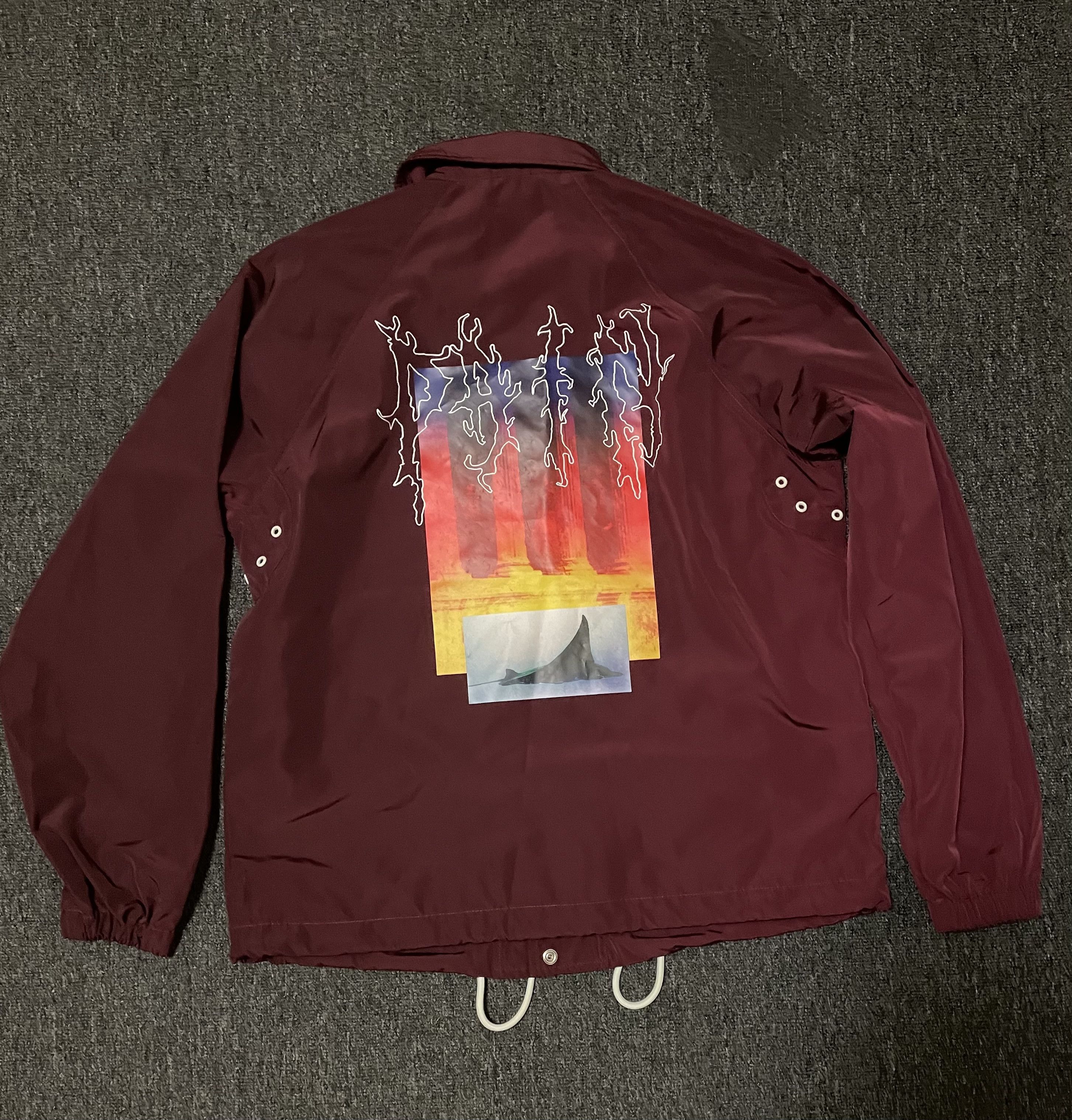 Diesel diesel dark red casual sports jacket, OVERSIZE, size XS Size US XS / EU 42 / 0 - 4 Thumbnail