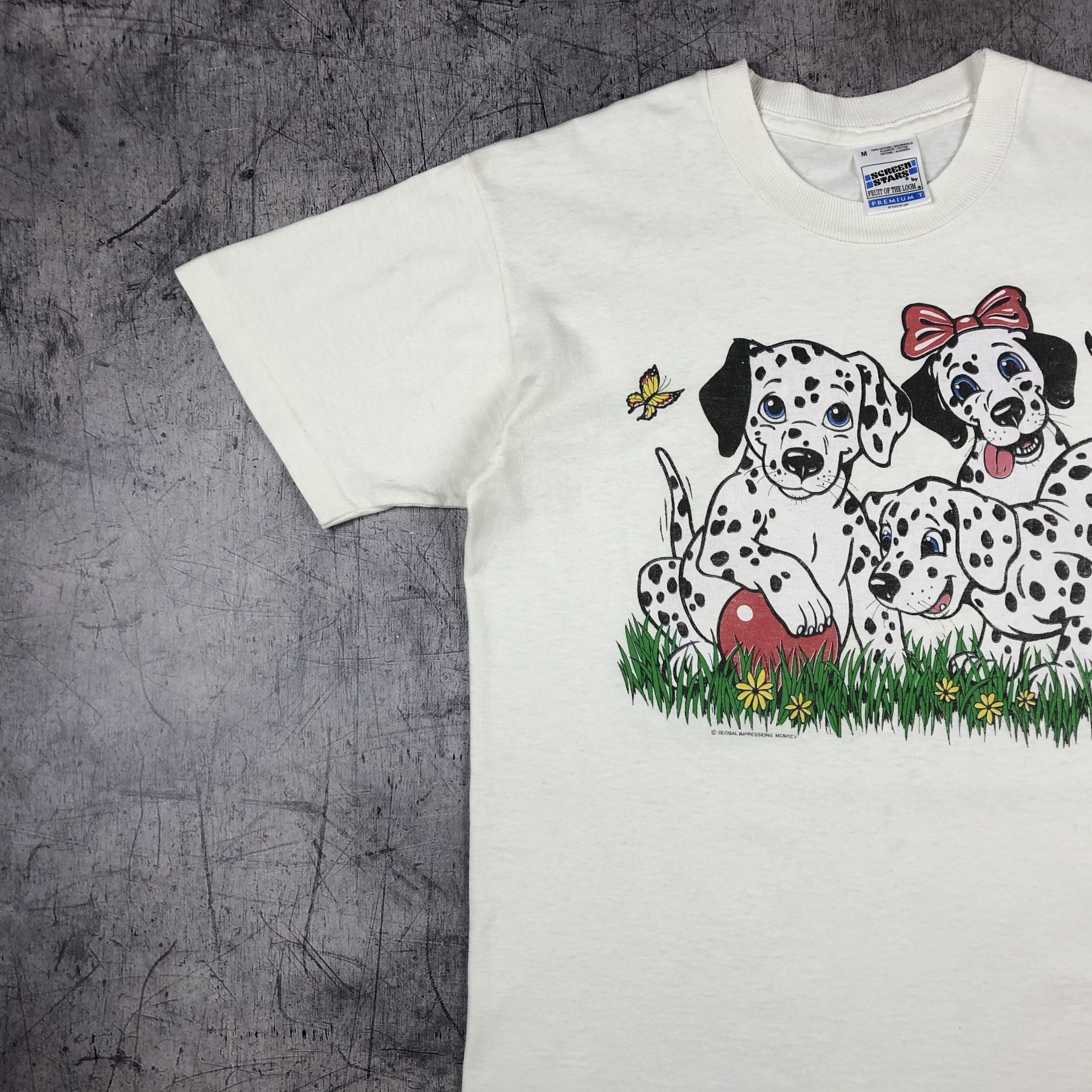 Vintage 101 Dalmatian 1995 Single Stitch Vintage Tee Size US M / EU 48-50 / 2 - 9 Thumbnail