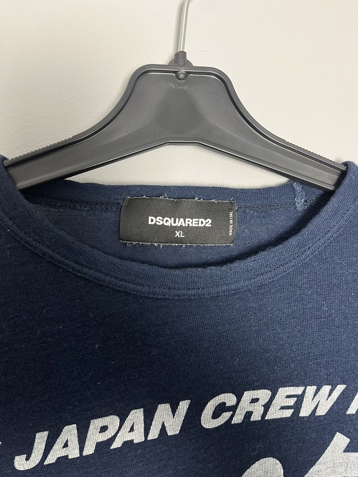 Designer Dsquared2 wool tshirt Size US XL / EU 56 / 4 - 2 Thumbnail