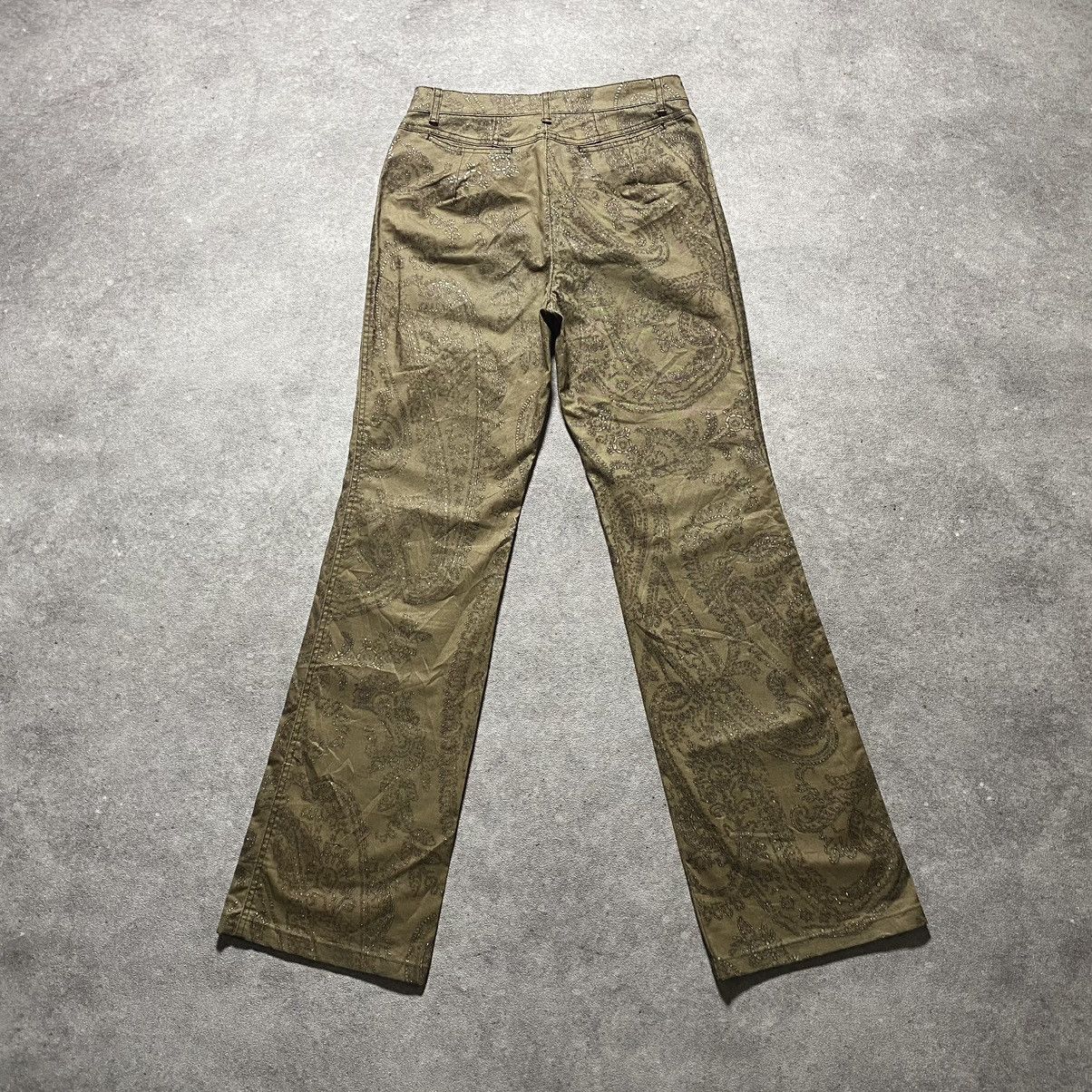 Tornado Mart Japanese INTELLECTION Bootcut Pants Size 27" / US 4 / IT 40 - 2 Thumbnail