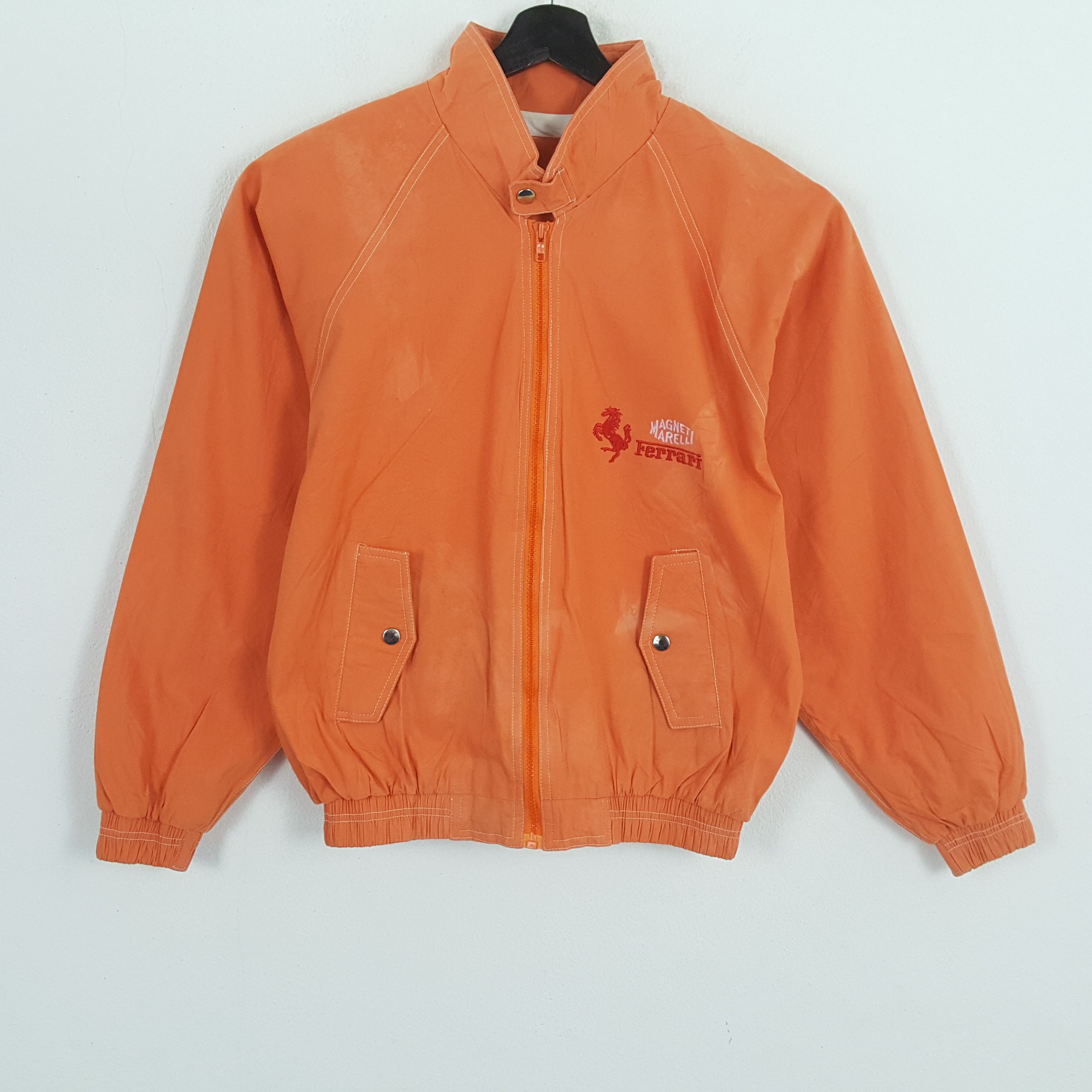 Ferrari × Vintage FERRARI MAGNETI MARELLI Logo Design Motorsports Jacket Size US L / EU 52-54 / 3 - 1 Thumbnail
