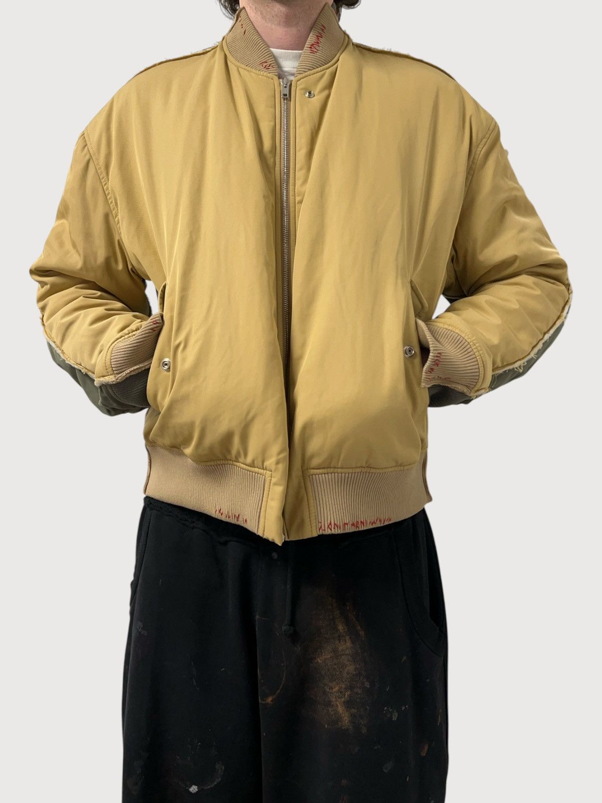 Marni FW2024 50/50 Split Bomber Jacket Size US M / EU 48-50 / 2 - 4 Thumbnail