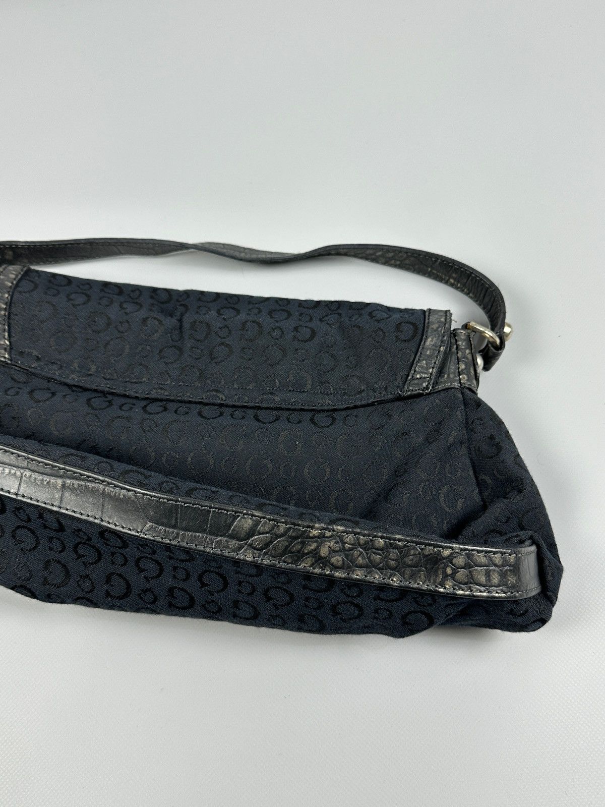 Guess Vintage Guess Y2K Monogram Leopard Print Shoulder Hobo Bag Size ONE SIZE - 12 Thumbnail