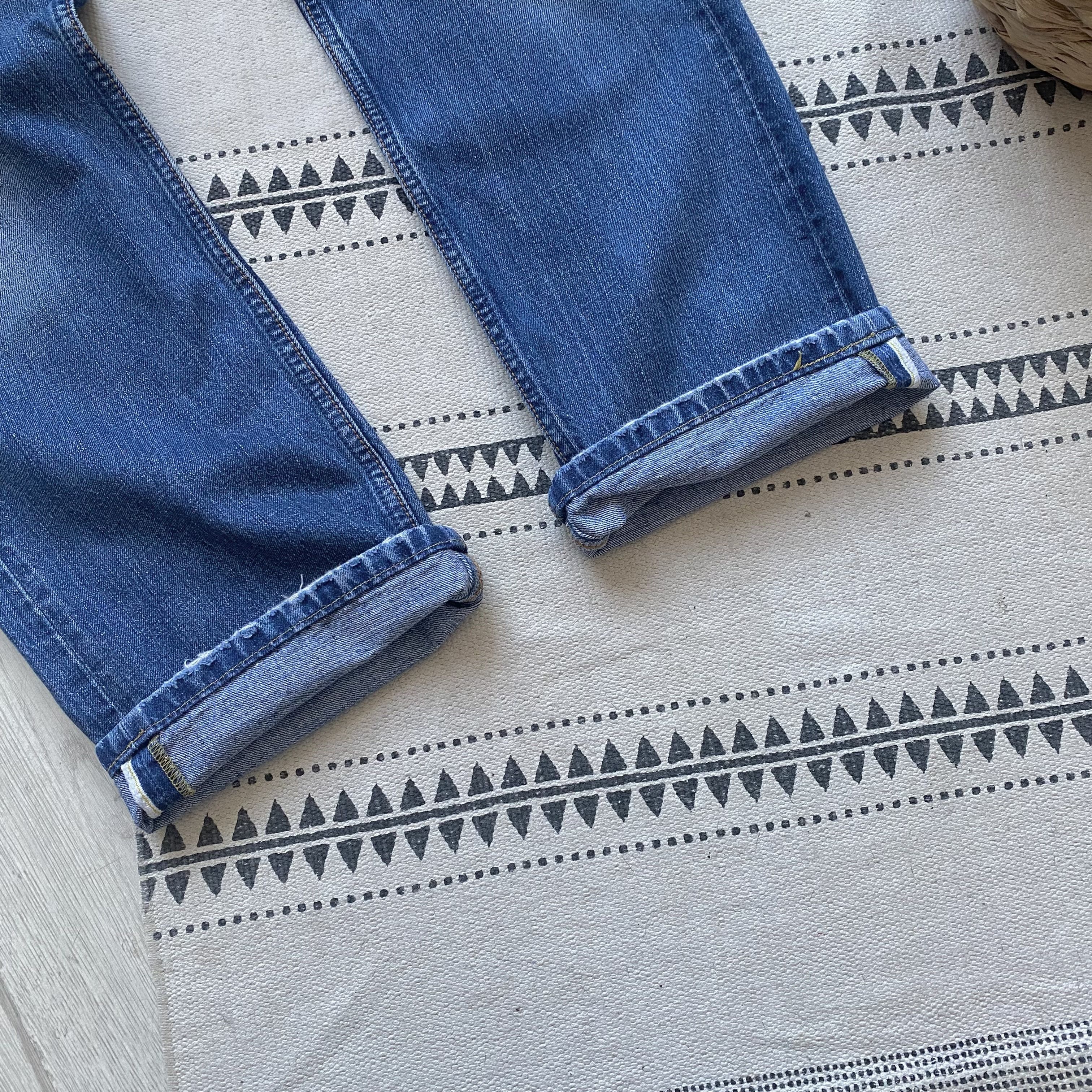 Lee Vintage Lee Selvage Jeans Denim pants 101 japanese Size US 31 - 5 Thumbnail