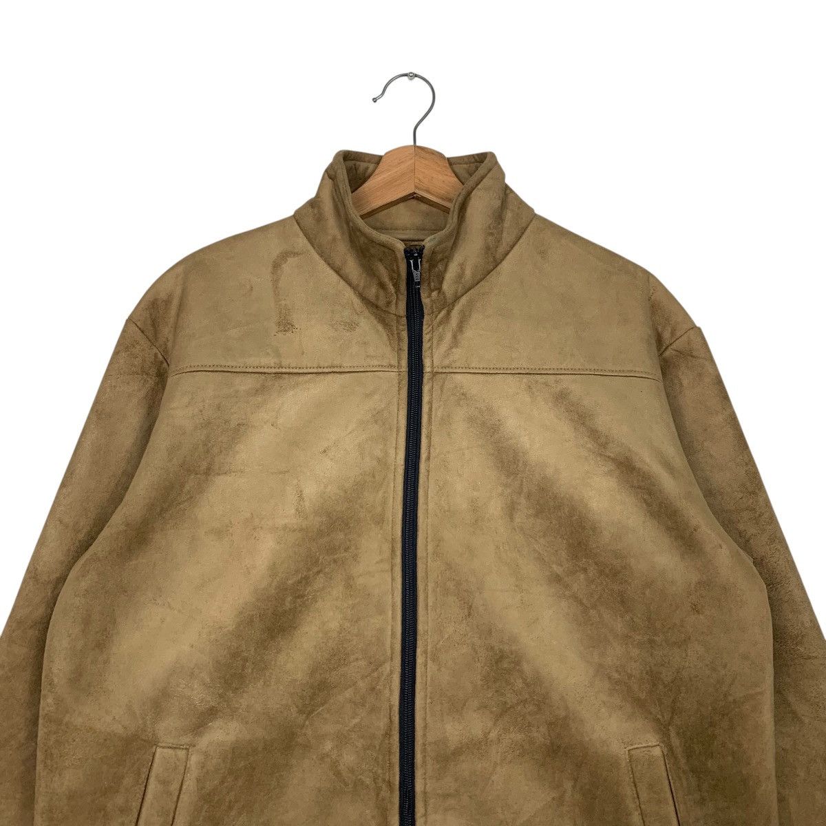 Japanese Brand JACCUS Fleece Lined Stand Collar Jacket #2835-C128 Size US L / EU 52-54 / 3 - 2 Thumbnail