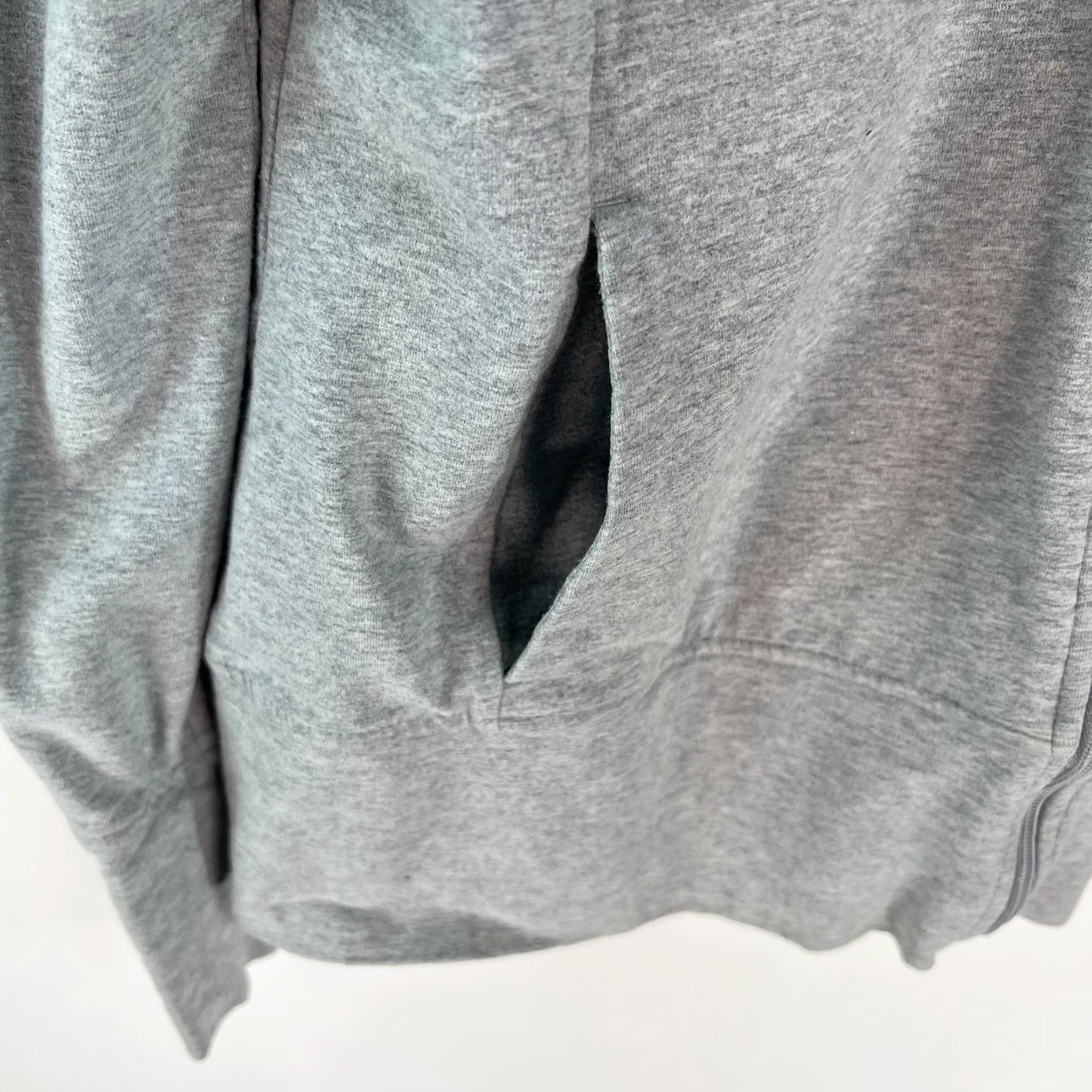 Champion C9 By Champion Jacket Adult Large Gray Men's Full Zip Collared Casual Solid Cotton Spandex Mens Size US L / EU 52-54 / 3 - 4 Thumbnail