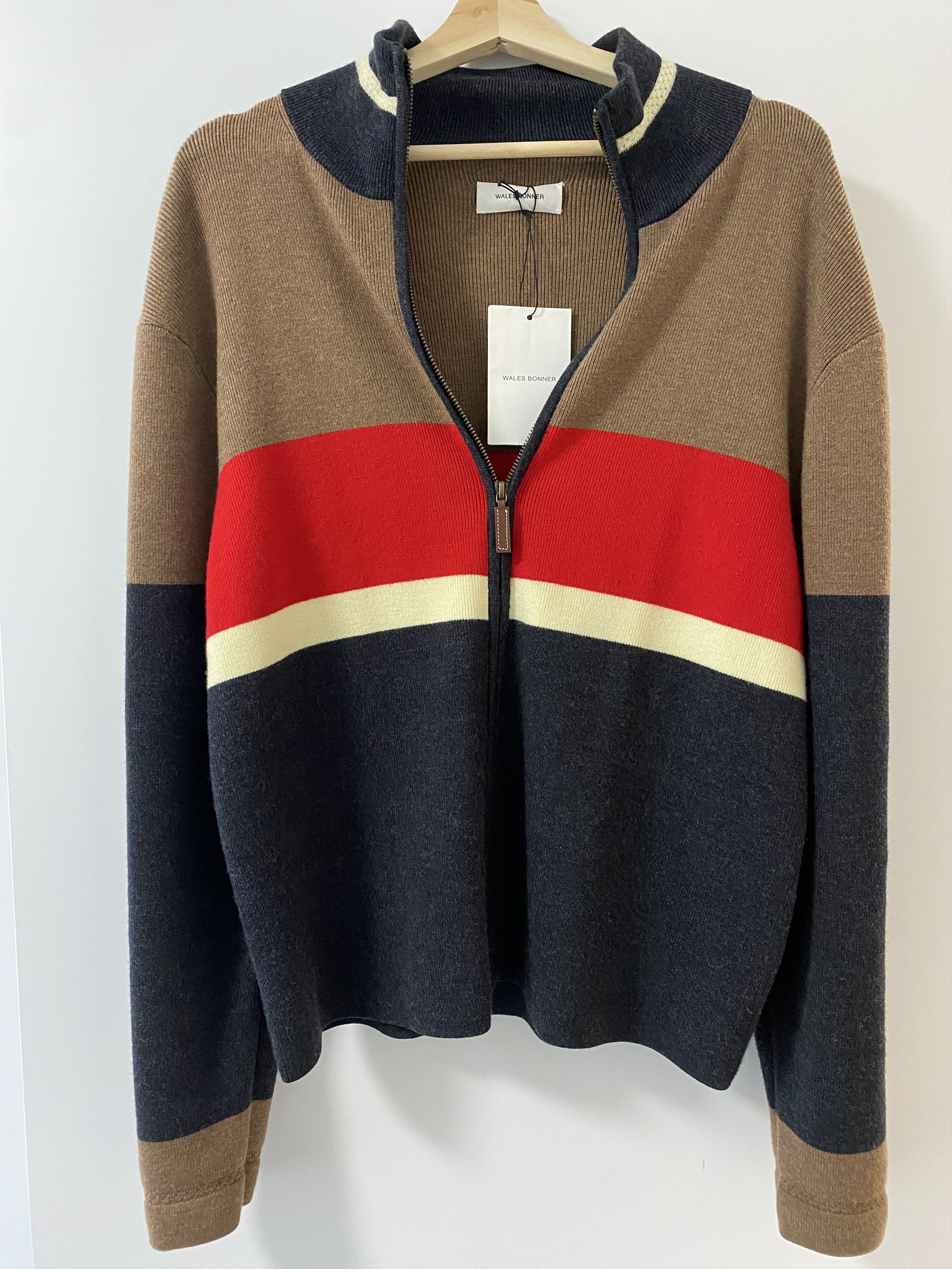 トップス wales bonner cardigan Artist Stripe Wool Cardigan by Wales Bonner | Rent the Runway