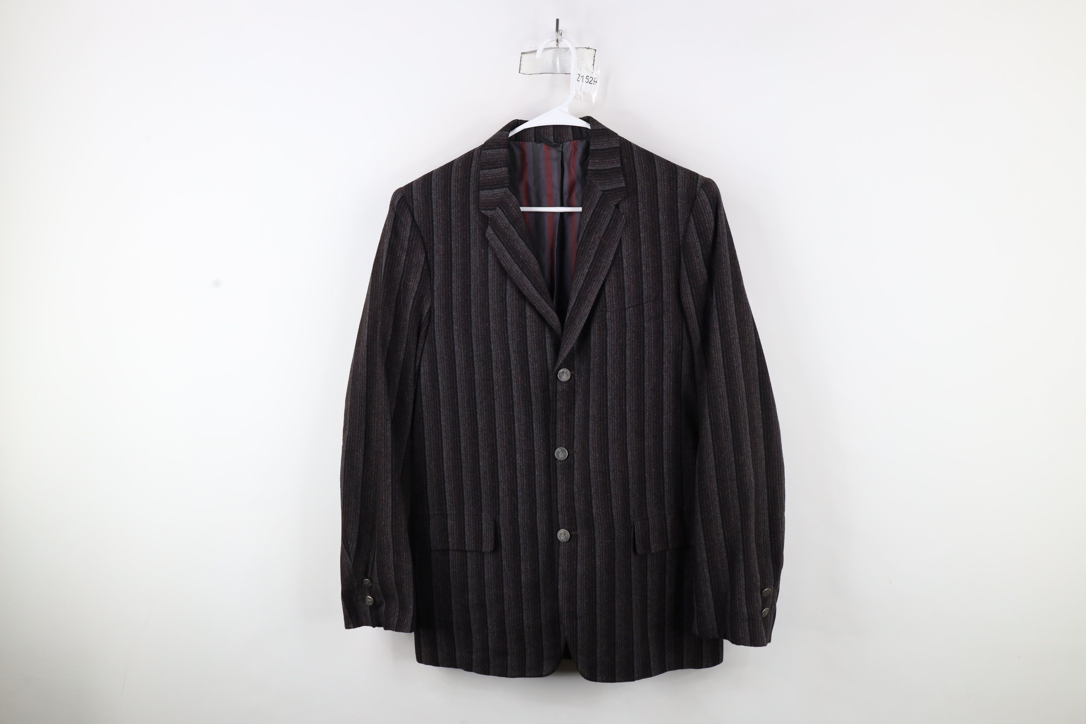 Vintage Vintage 50s 60s Rockabilly Blazer Suit Coat Jacket USA Size US L / EU 52-54 / 3 - 1 Thumbnail