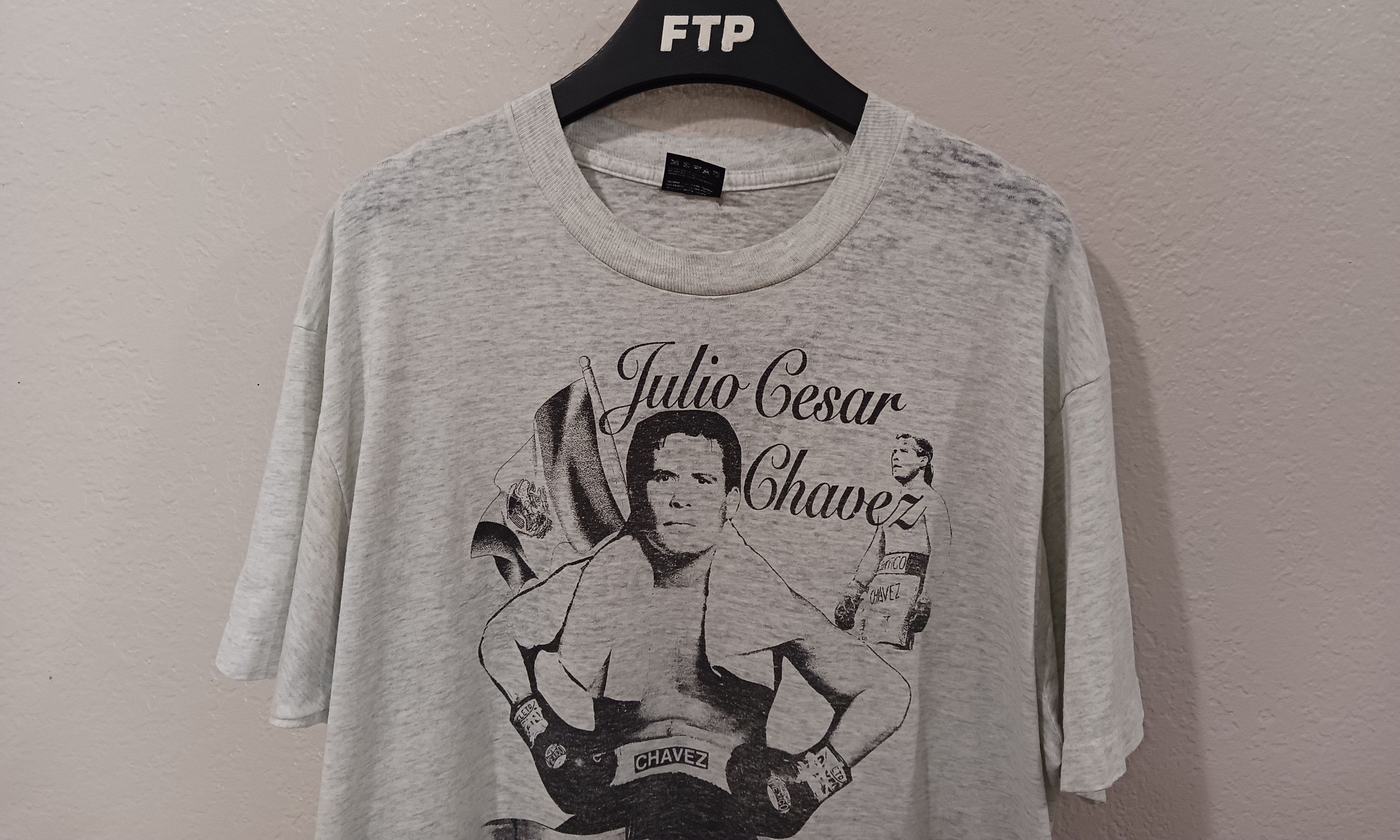 Vintage Julio Cesar Chavez "Remember The Alamodome" 1993 Vintage Tee Size US L / EU 52-54 / 3 - 7 Thumbnail