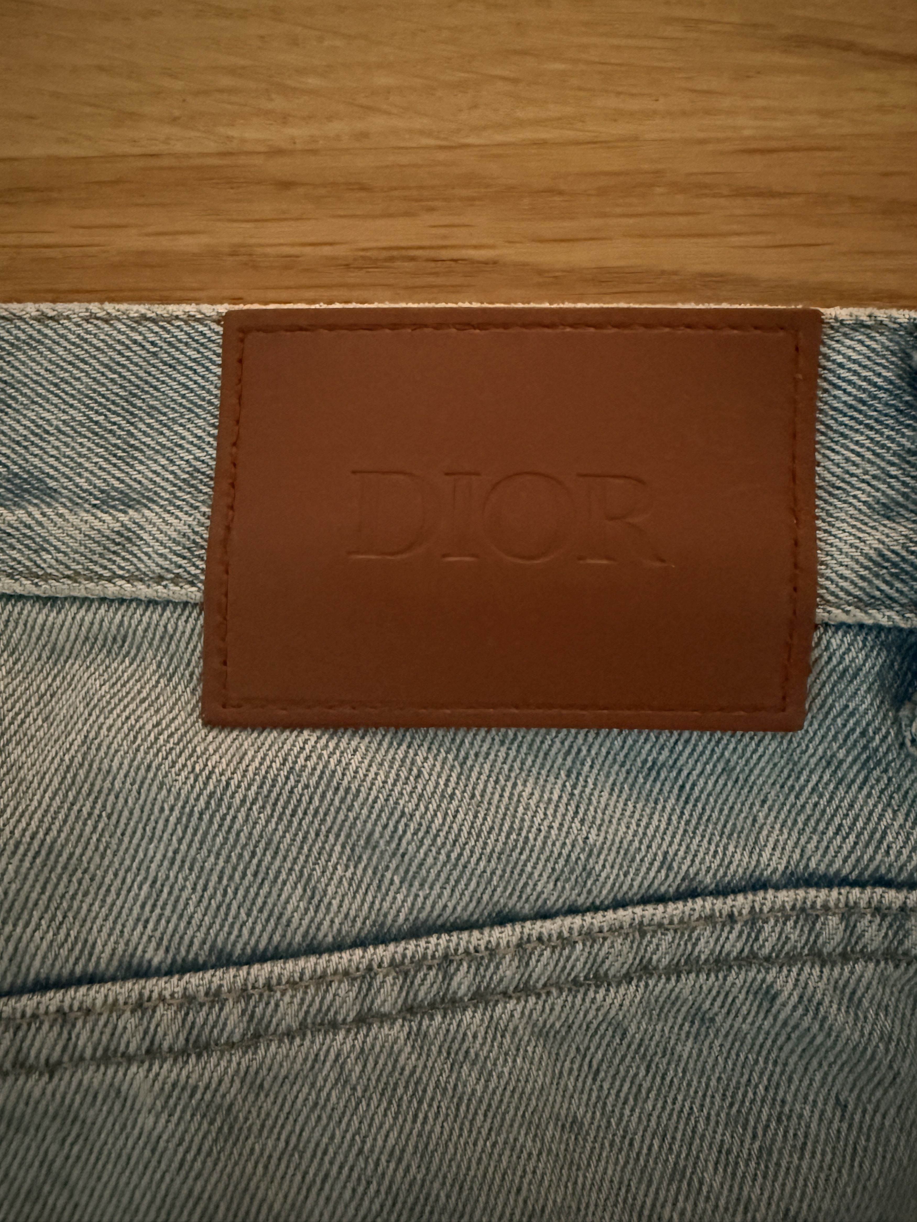 Dior Dior Long Regular Jeans – Light Blue – Size 31 Size US 31 - 7 Thumbnail