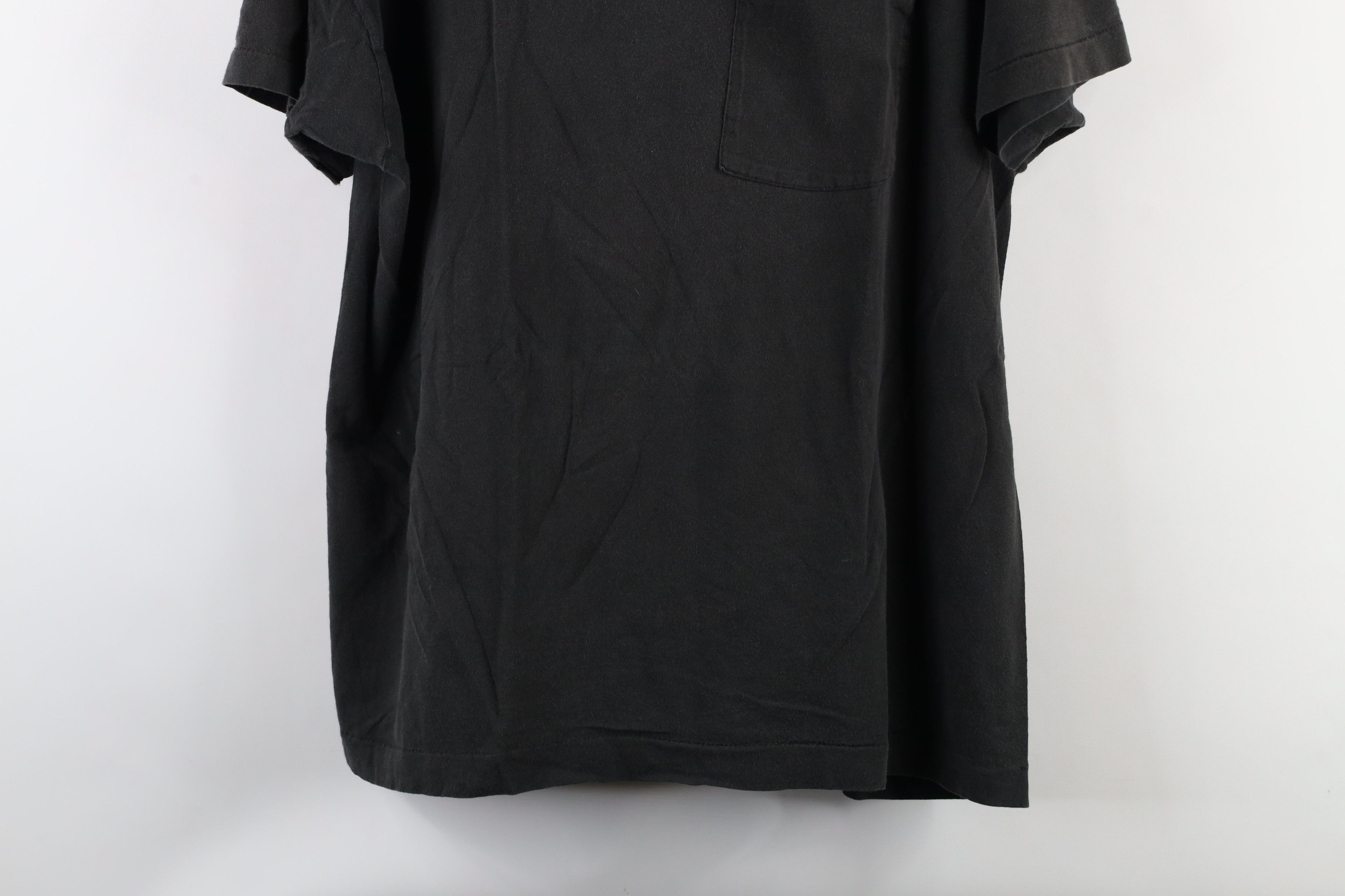 Vintage Vintage 90s Streetwear Short Sleeve T-Shirt Black Cotton USA Size US L / EU 52-54 / 3 - 3 Thumbnail