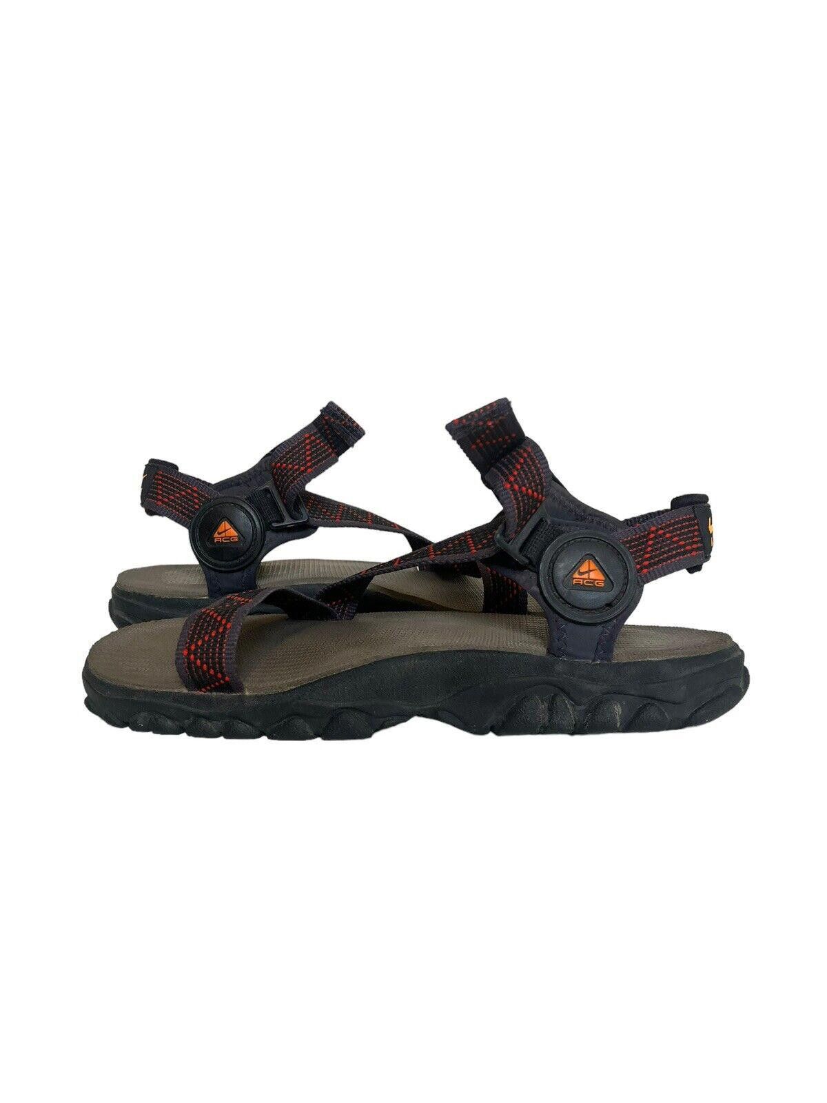 Nike Size 10 - 1998 Nike ACG Crossover Strap Sandals Black Orange Size US 10 / EU 43 - 3 Thumbnail
