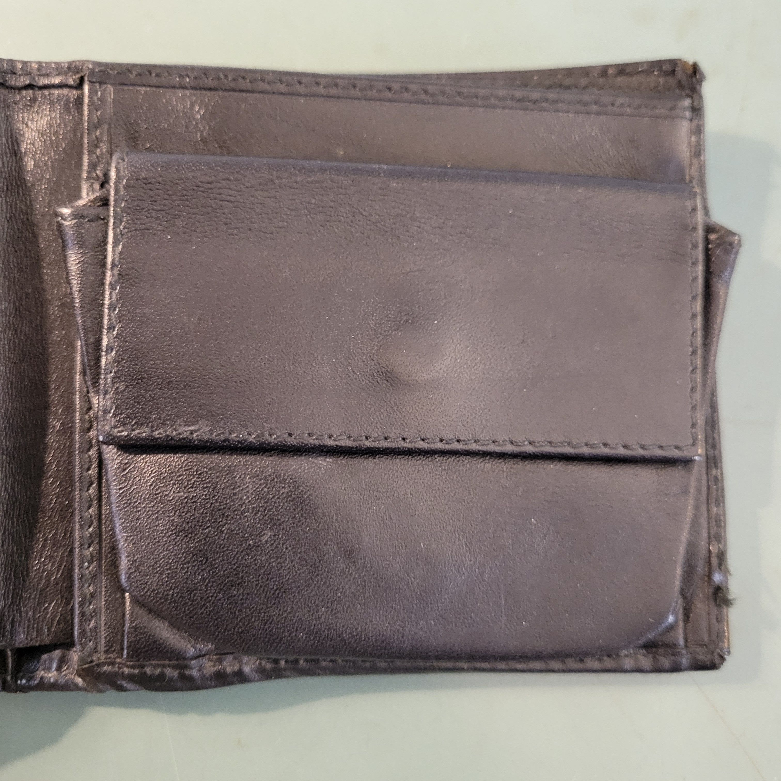 Gucci Gucci Bifold Black Leather and Canvas Wallet Size ONE SIZE - 9 Thumbnail