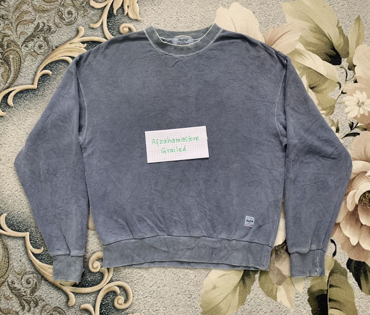 Sports Specialties × Vintage Vtg Big Logo Printed Rawlings Sweatshirt Size US M / EU 48-50 / 2 - 2 Thumbnail