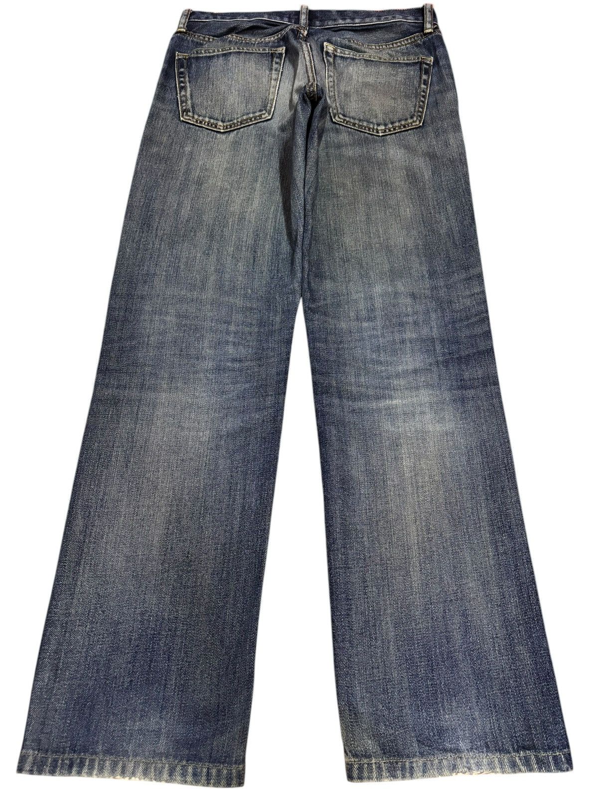Japanese Brand × Kaihara Denim × Vintage Vintage Kaihara Uniqlo Faded Mud Washed Jeans Size US 31 - 2 Thumbnail