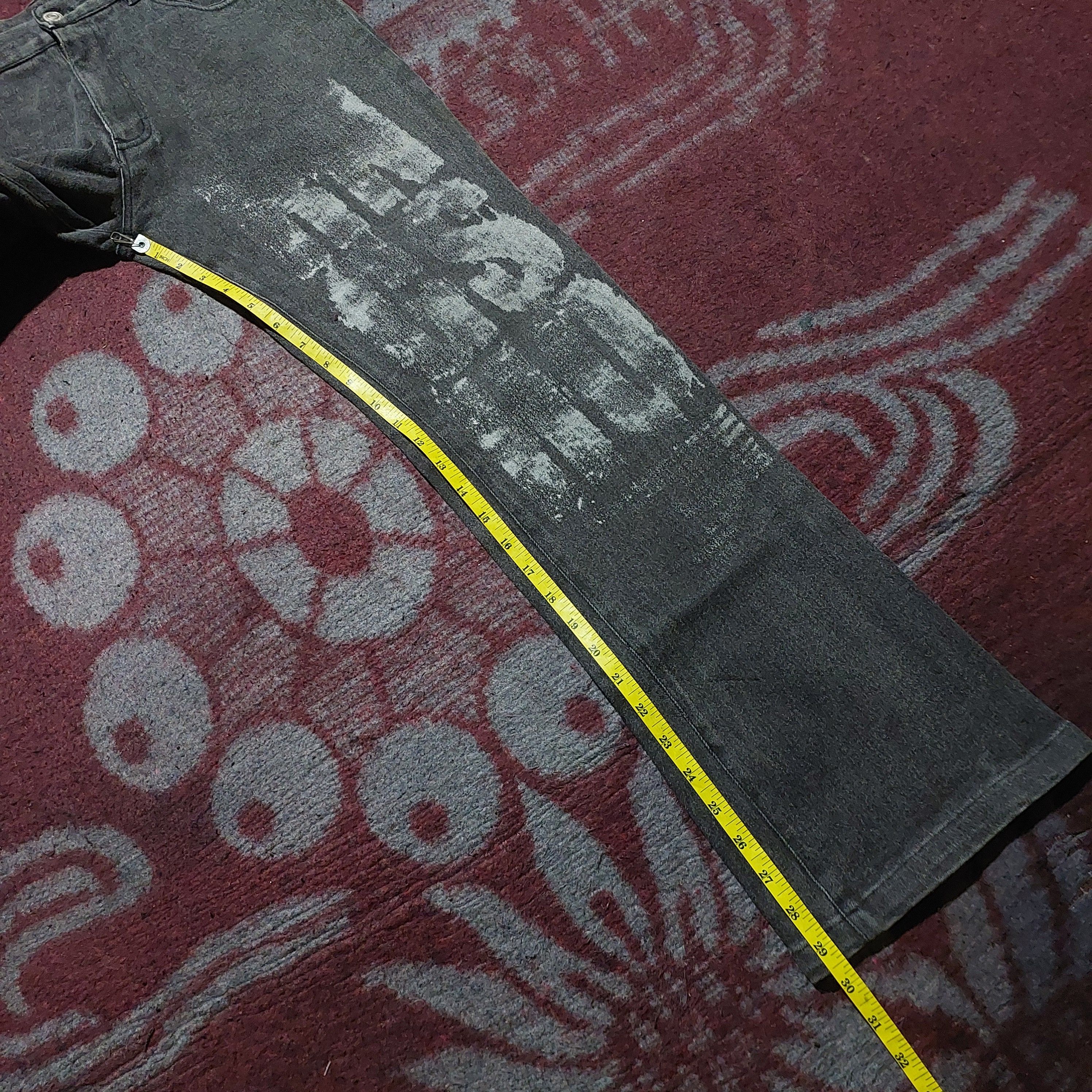 BERNINGS SHO Bernings Sho poem black wash stretch flare denim Size US 30 / EU 46 - 13 Thumbnail