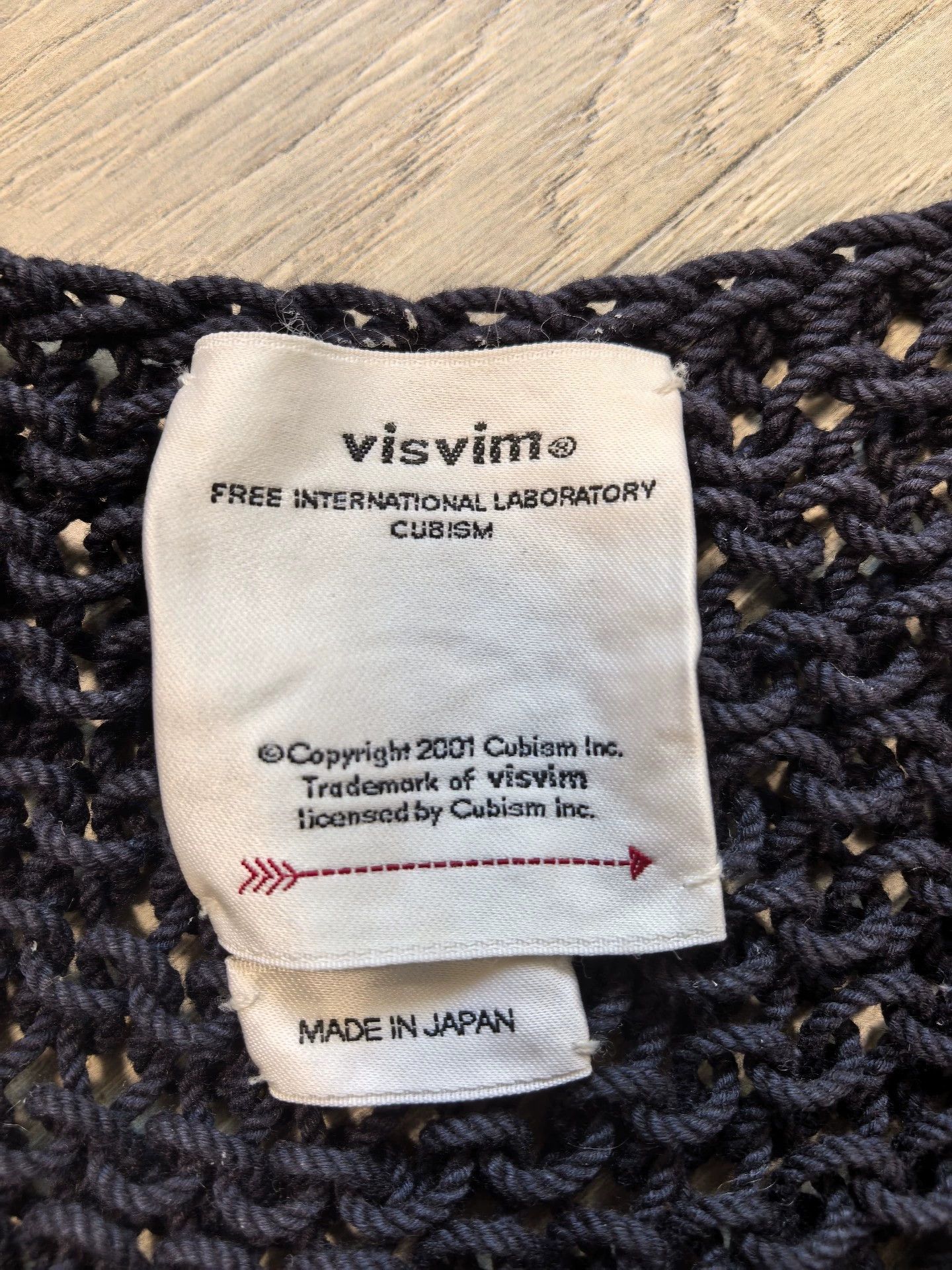 Visvim Visvim 22ss Lattice Vest Hand-Knit Handmade Cotton Size US XXL / EU 58 / 5 - 4 Thumbnail