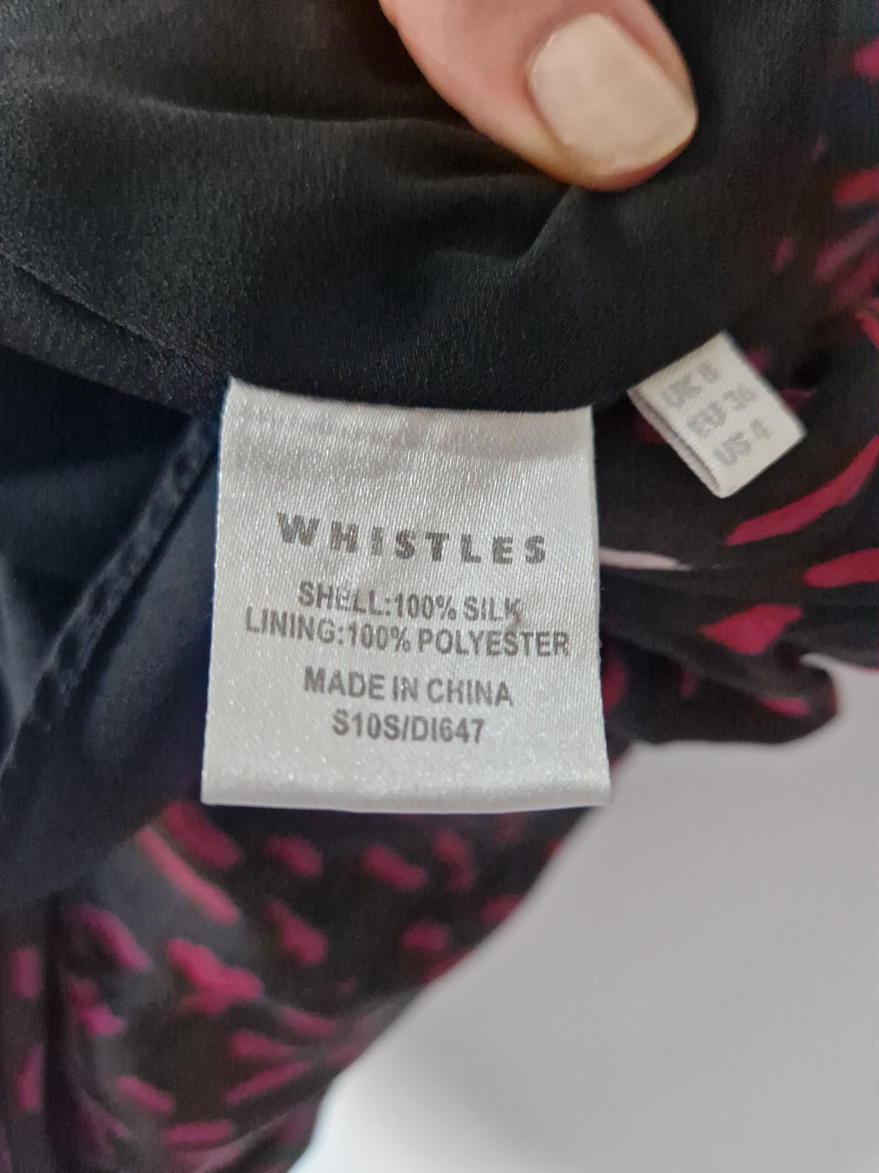 Whistles Whistles india made dress SILK Size M / US 6-8 / IT 42-44 - 3 Thumbnail