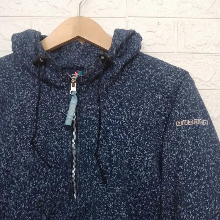 Stussy RARE Vintage stussy cagoule halfzip anorak hoodie Size US L / EU 52-54 / 3 - 2 Thumbnail