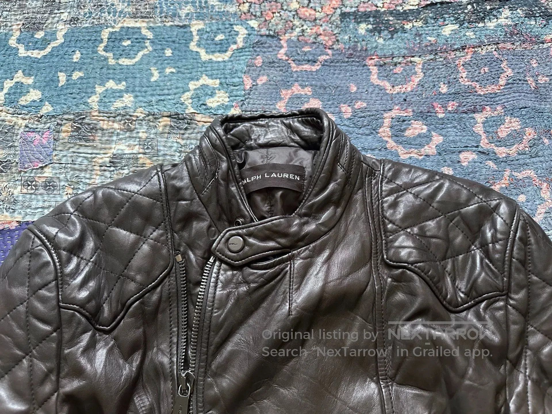 Ralph Lauren Black Label ralph lauren black label motorcycle leather jacket. Size US M / EU 48-50 / 2 - 3 Thumbnail