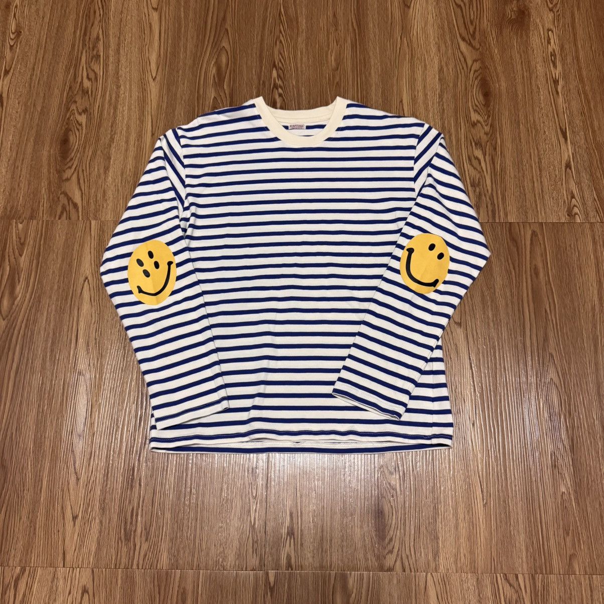 Kapital KAPITAL border Smile Long Sleeve Tee 🙃 Size US M / EU 48-50 / 2 - 1 Thumbnail