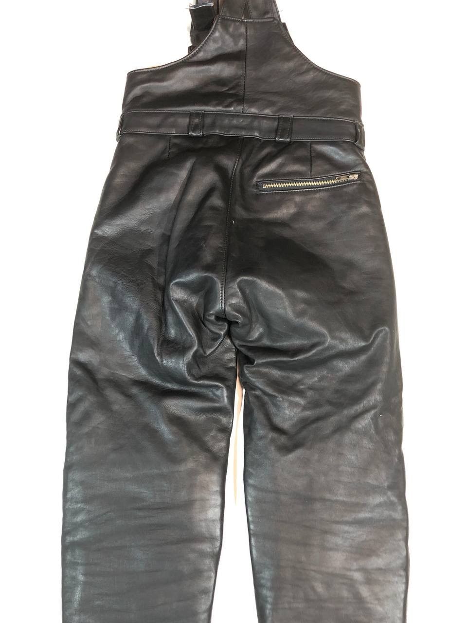 Leather Vintage Racing Moto Leather Overall Vintage Size US 30 / EU 46 - 7 Thumbnail