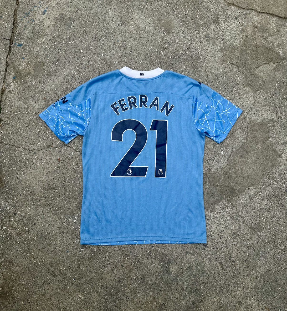 Puma Puma Manchester City Home Ferran Torres 2020/2021 jersey Size US S / EU 44-46 / 1 - 2 Thumbnail