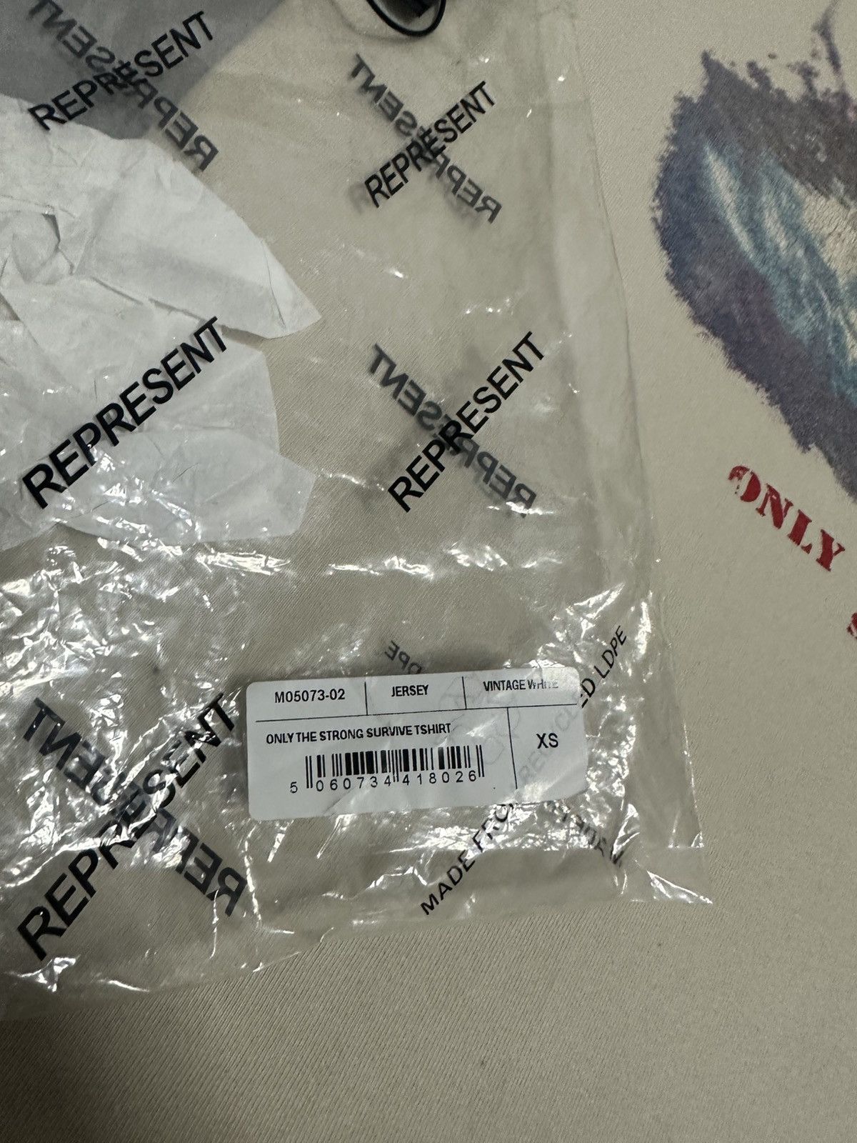 Represent Clo. Represent Only The Strong Survive Shark T-shirt Size US XS / EU 42 / 0 - 3 Thumbnail