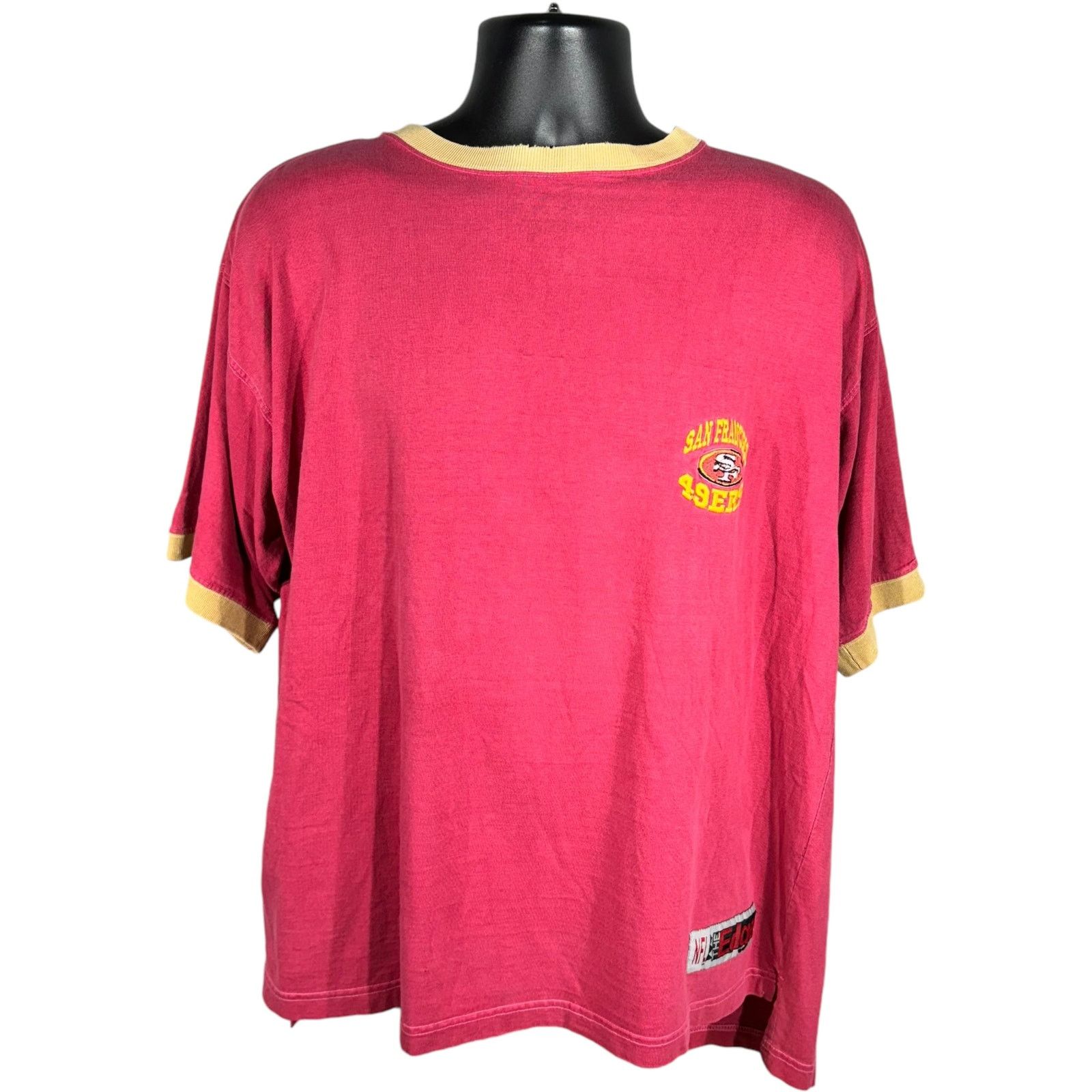 Vintage Vintage San Franciso 49ers NFL Ringer Tee 90's Size US L / EU 52-54 / 3 - 1 Thumbnail