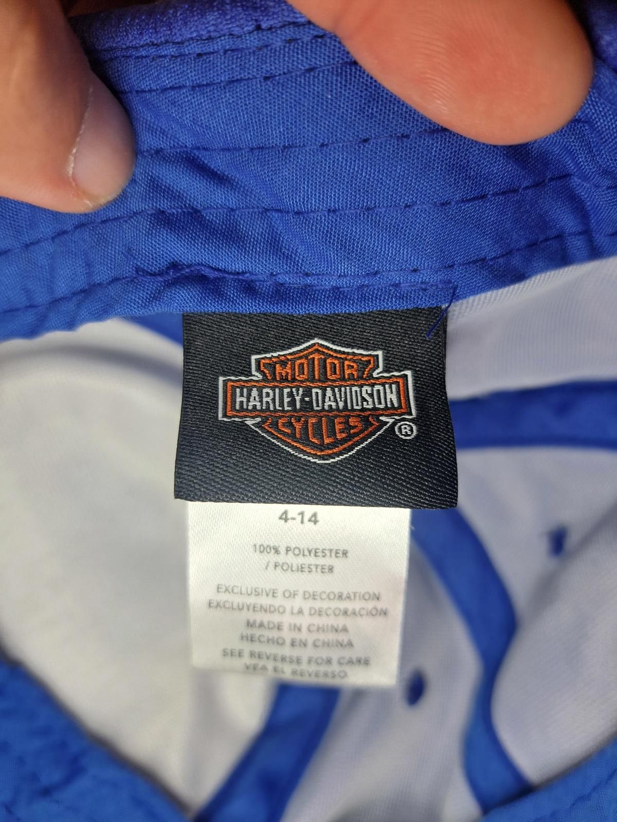 Harley Davidson Harley Davidson Baseball Hat Cap Adjustable Kids Size 4-14 Size ONE SIZE - 4 Thumbnail