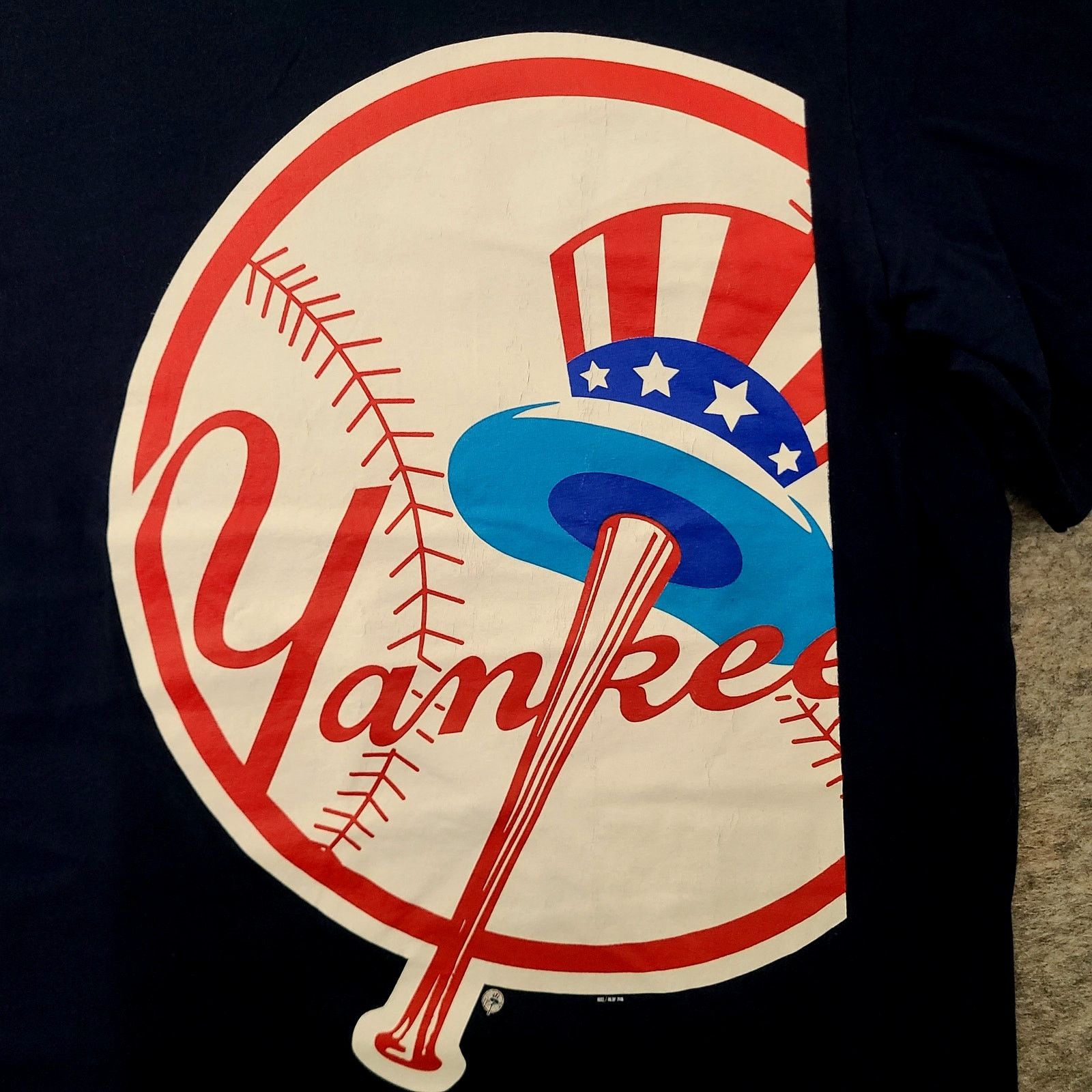 Nike Nike Yankees Shirt Mens Extra Large Blue Large Graphic MLB Size US XL / EU 56 / 4 - 3 Thumbnail