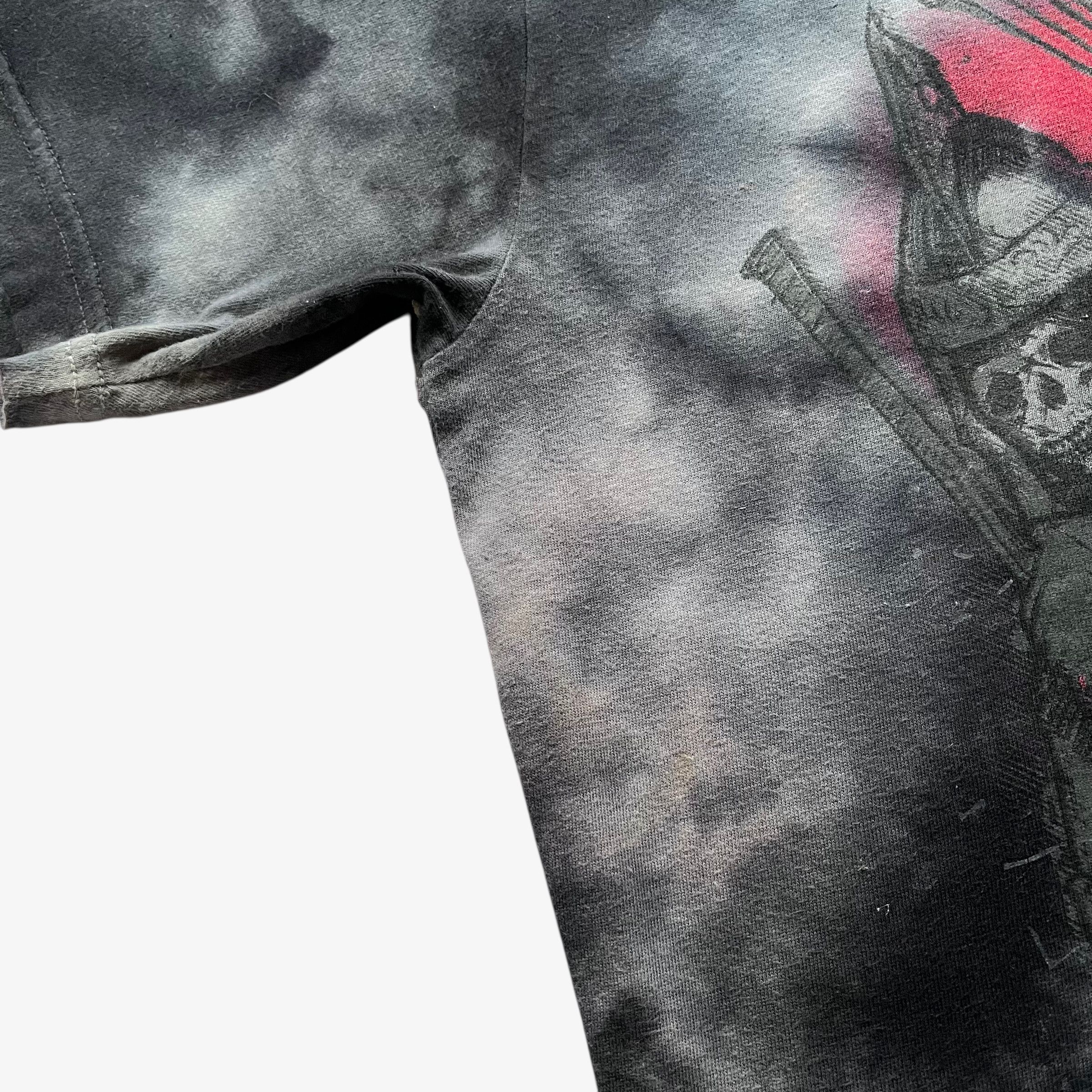 Tapout Vintage Y2K Men's Tapout Skull Samurai Print Tie-Dye T-Shirt Size US S / EU 44-46 / 1 - 5 Thumbnail