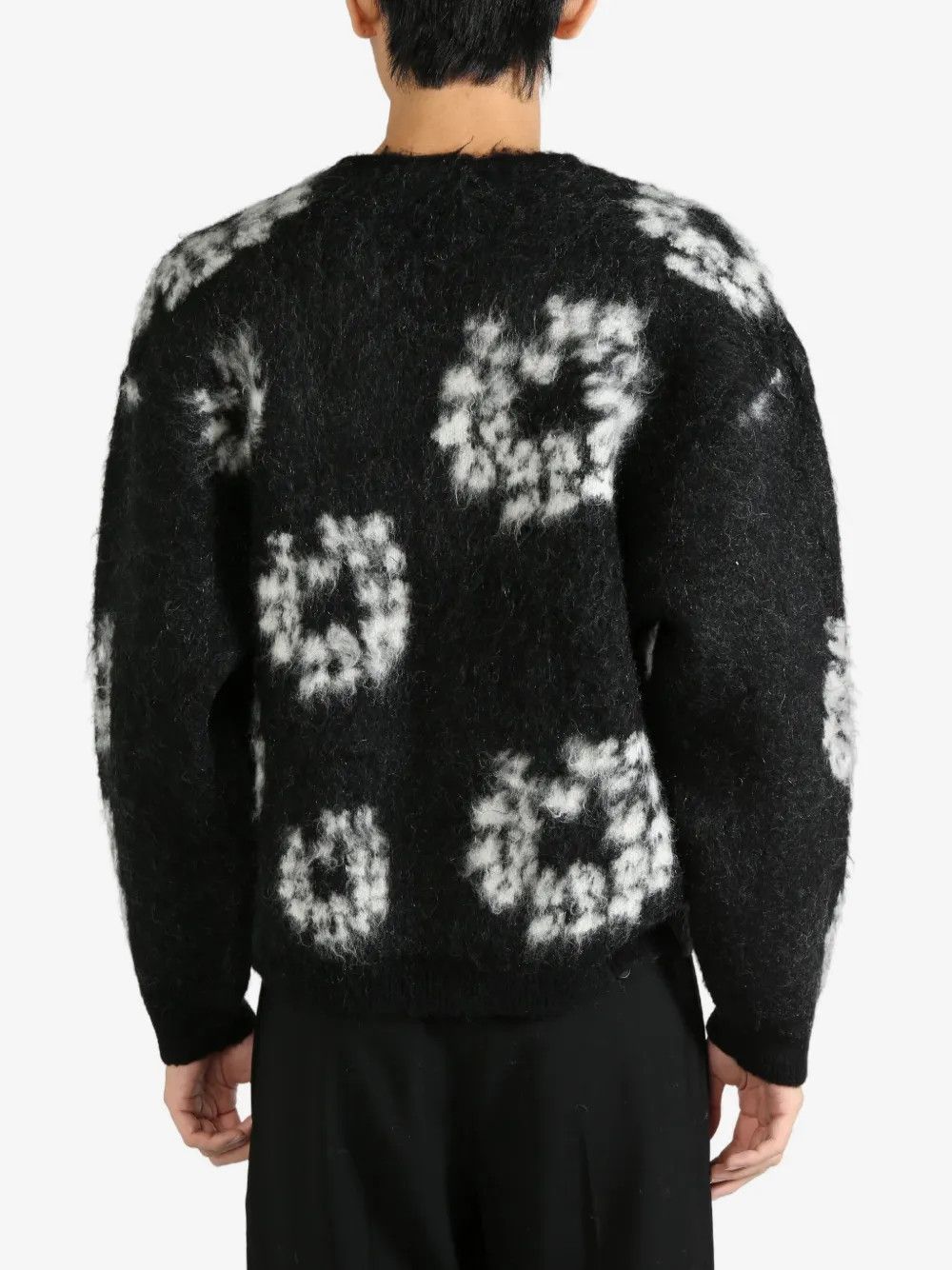 Saint Michael o1h1sh10525 X Denim Tears Cardigan in Black Size US L / EU 52-54 / 3 - 4 Thumbnail