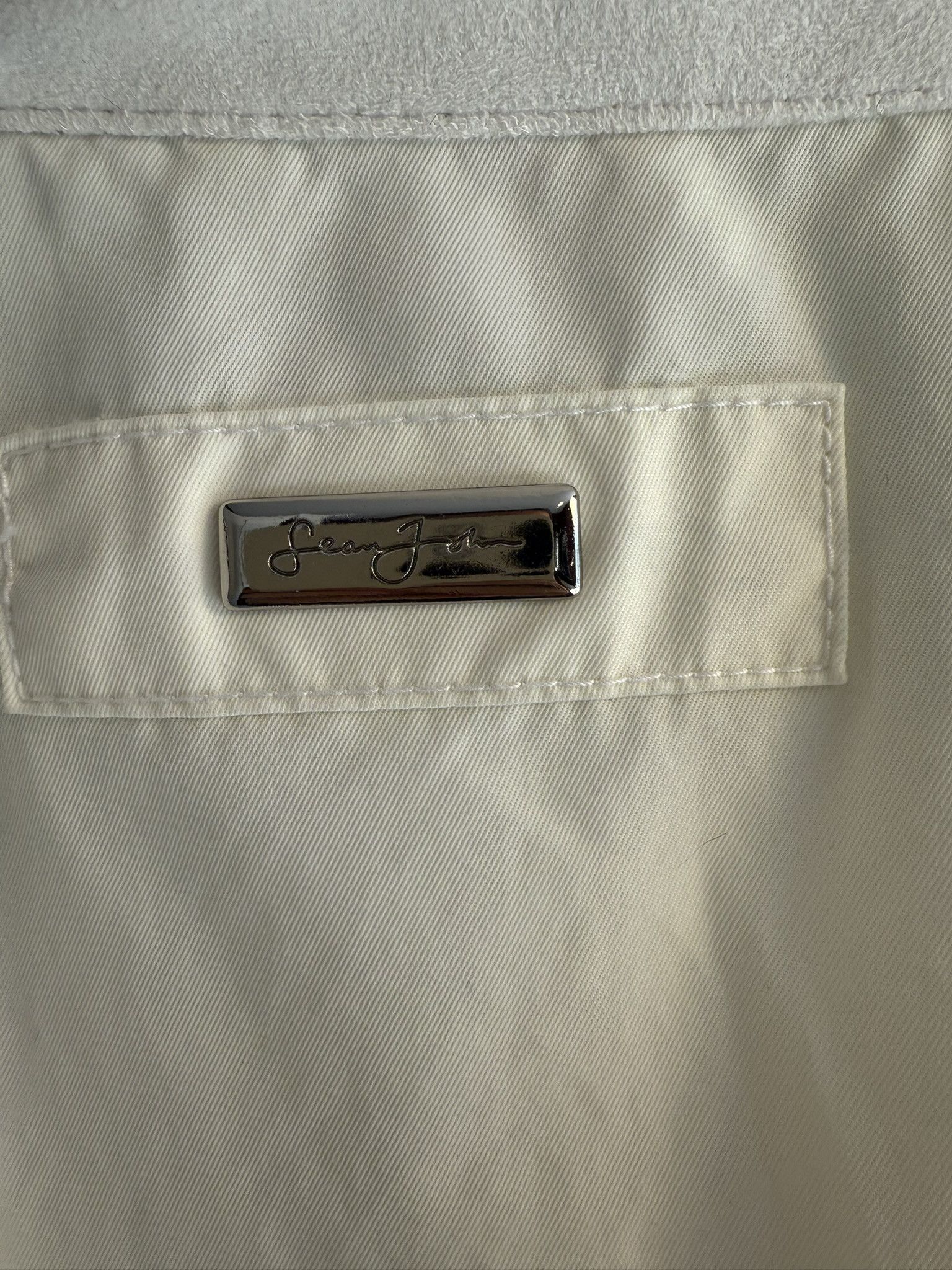 Sean John White Sean John Bomber Jacket Size US L / EU 52-54 / 3 - 6 Thumbnail
