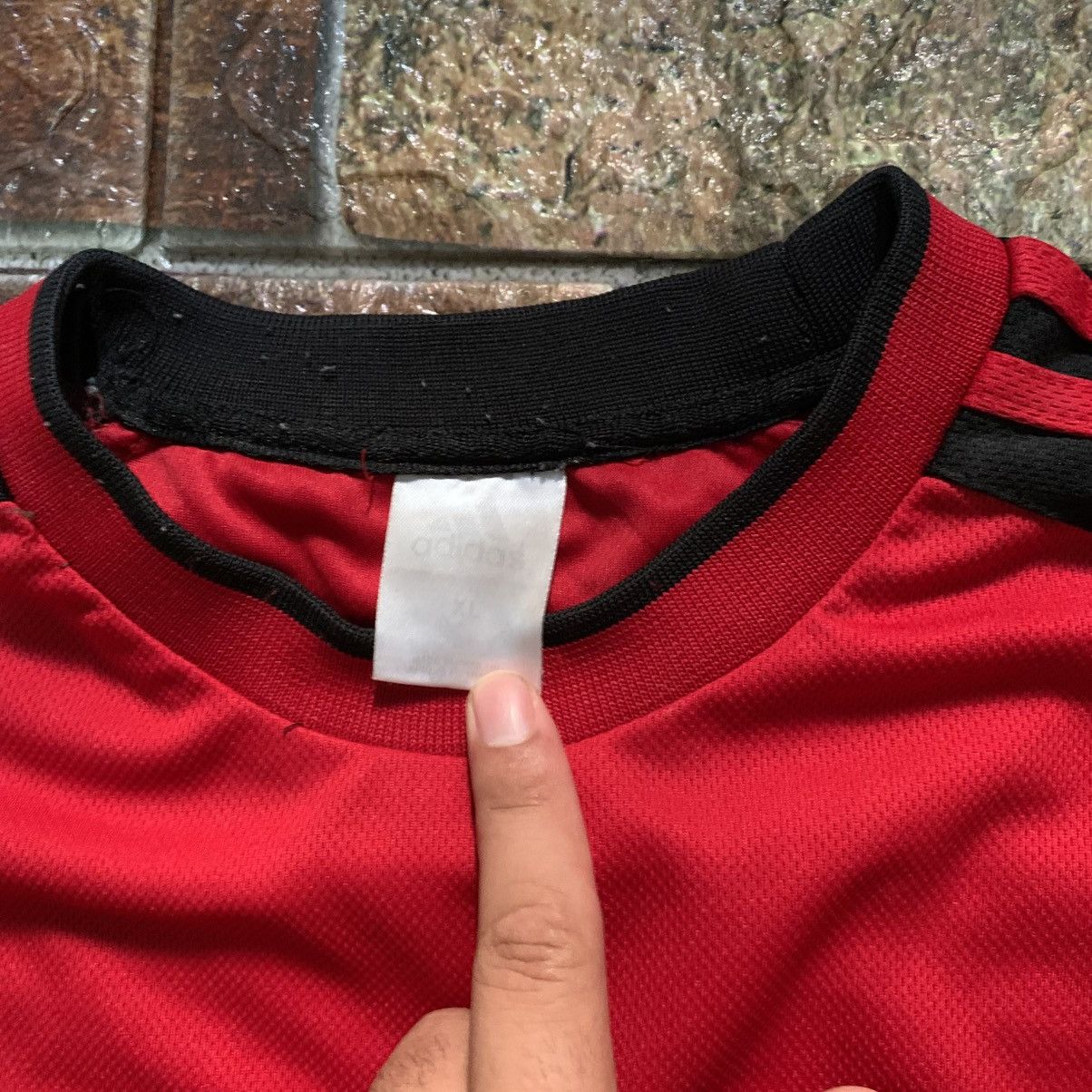 Adidas Ac milan vintage training jersey Size US XL / EU 56 / 4 - 5 Thumbnail