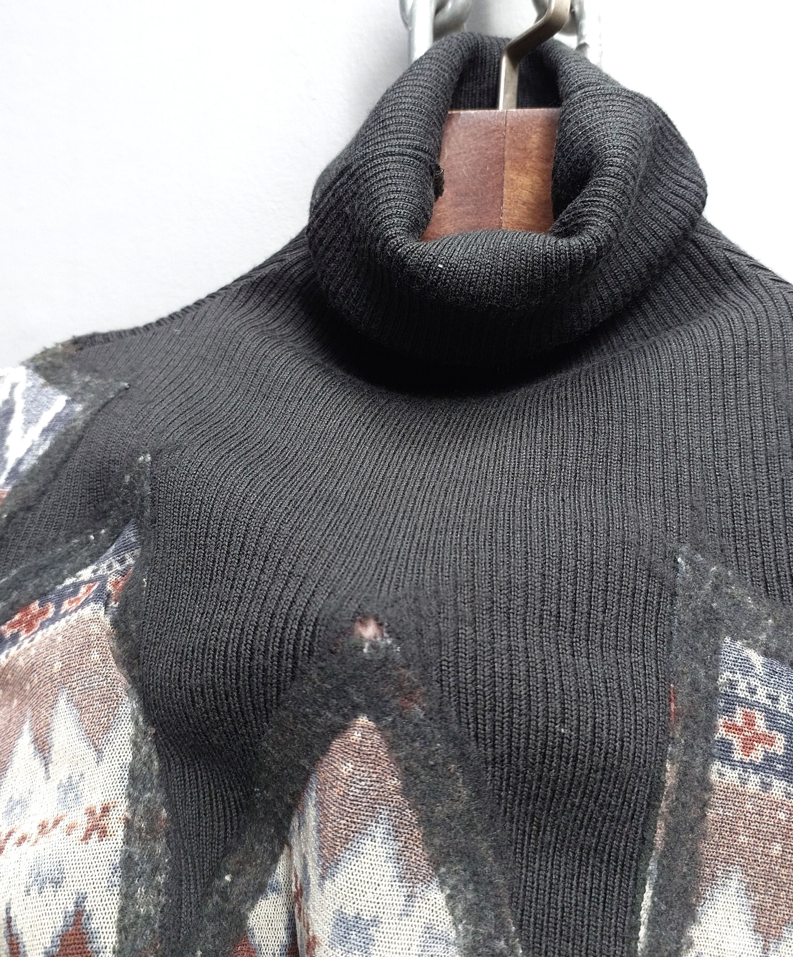 Jean Paul Gaultier Jean Paul Gaultier Tribal Print Mesh Top and Skirt Set Size XL / US 12-14 / IT 48-50 - 23 Thumbnail