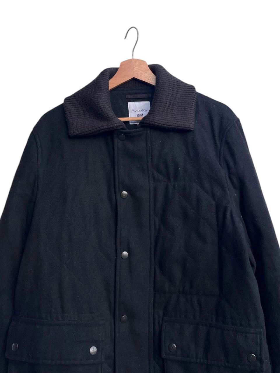 JW Anderson × Japanese Brand JW Anderson x Uniqlo Black Wool-Blend Quilted Jacket Size US L / EU 52-54 / 3 - 8 Thumbnail