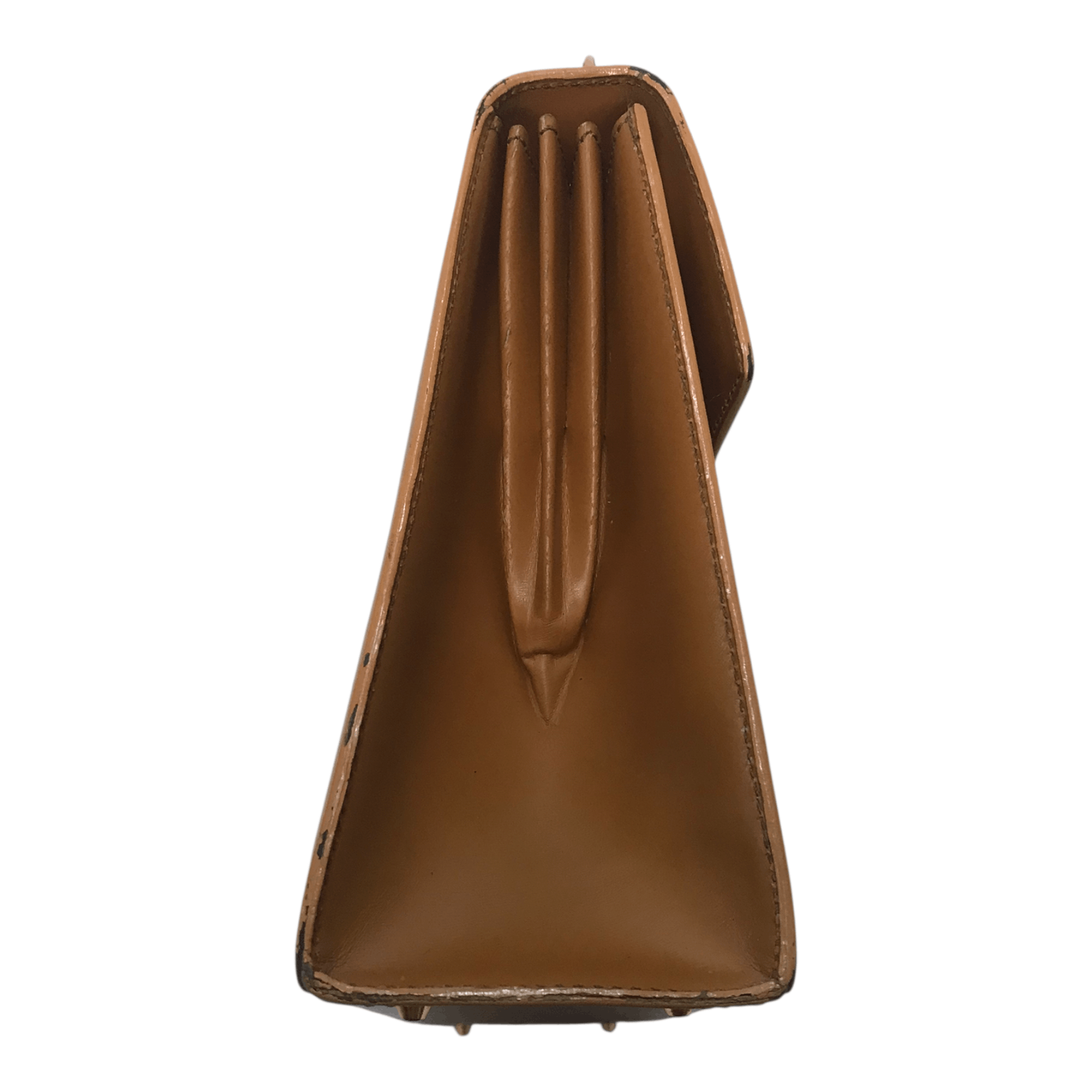 Christian Dior Monsieur Cristian Dior Leather Brown HandBag Size ONE SIZE - 14 Thumbnail