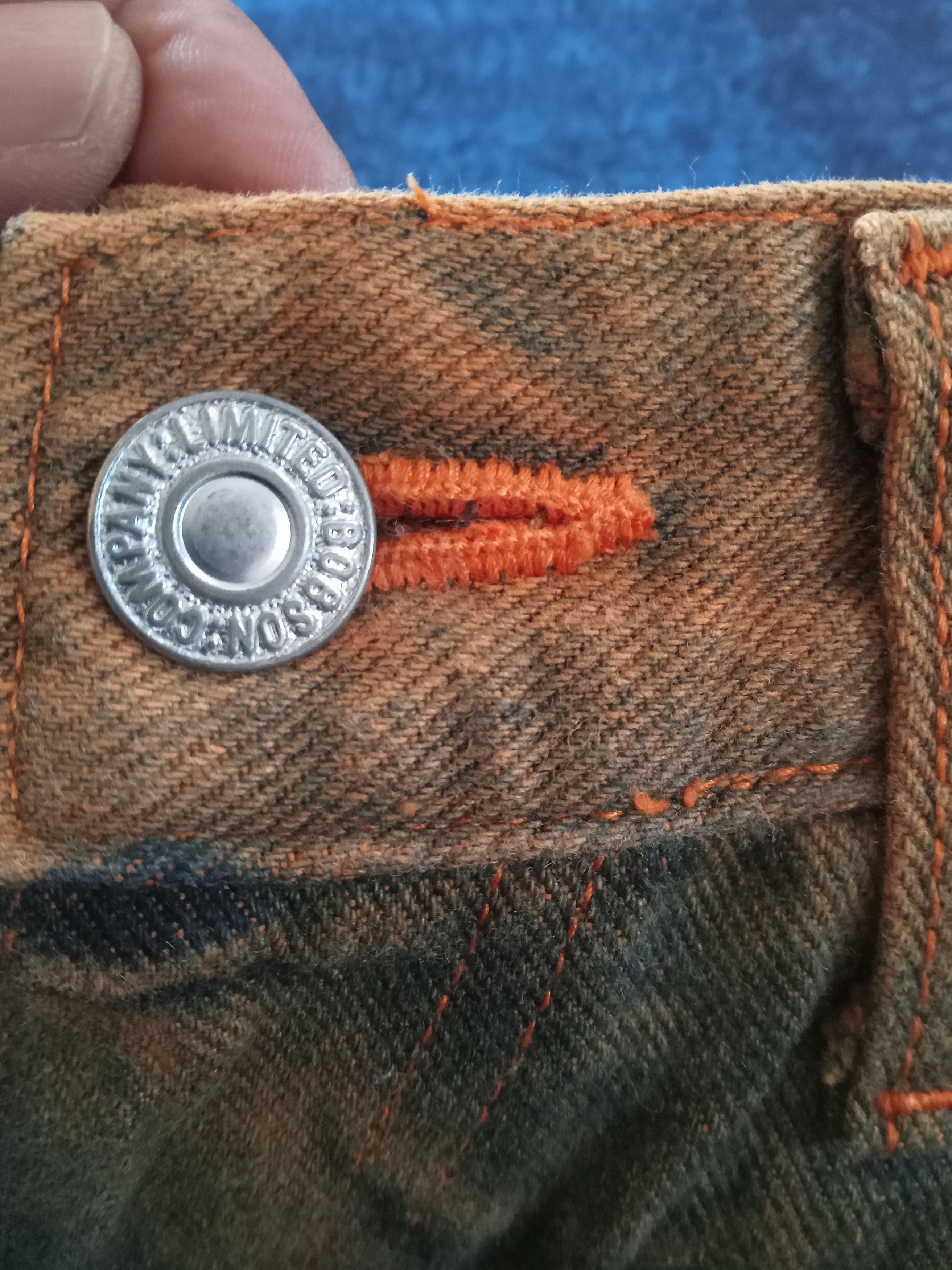 Japanese Brand Bobson Vintage Bleached Jeans Size US 29 - 6 Thumbnail