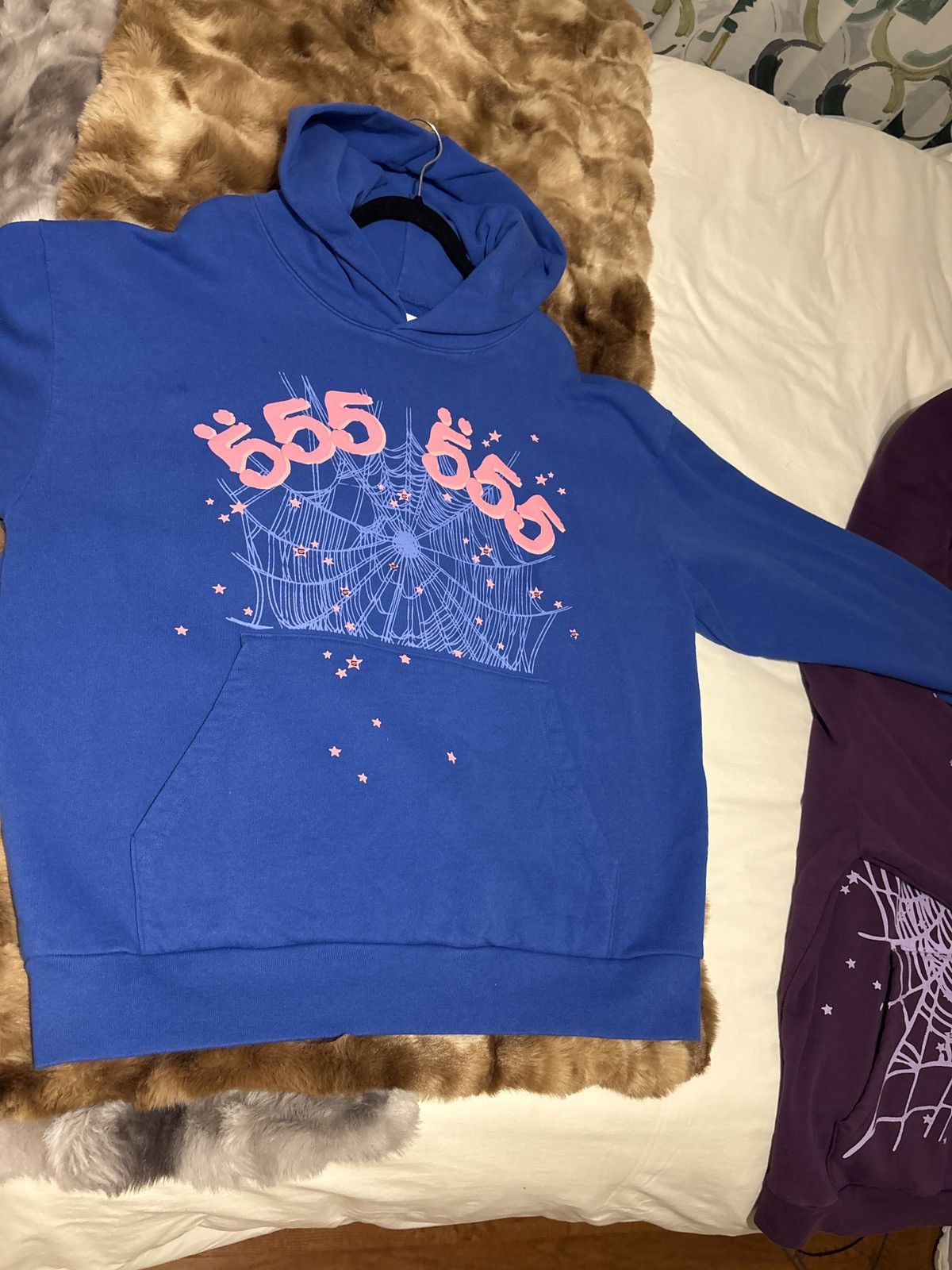 Sp5der Sp5der Blue angel hoodie Size US XL / EU 56 / 4 - 1 Thumbnail