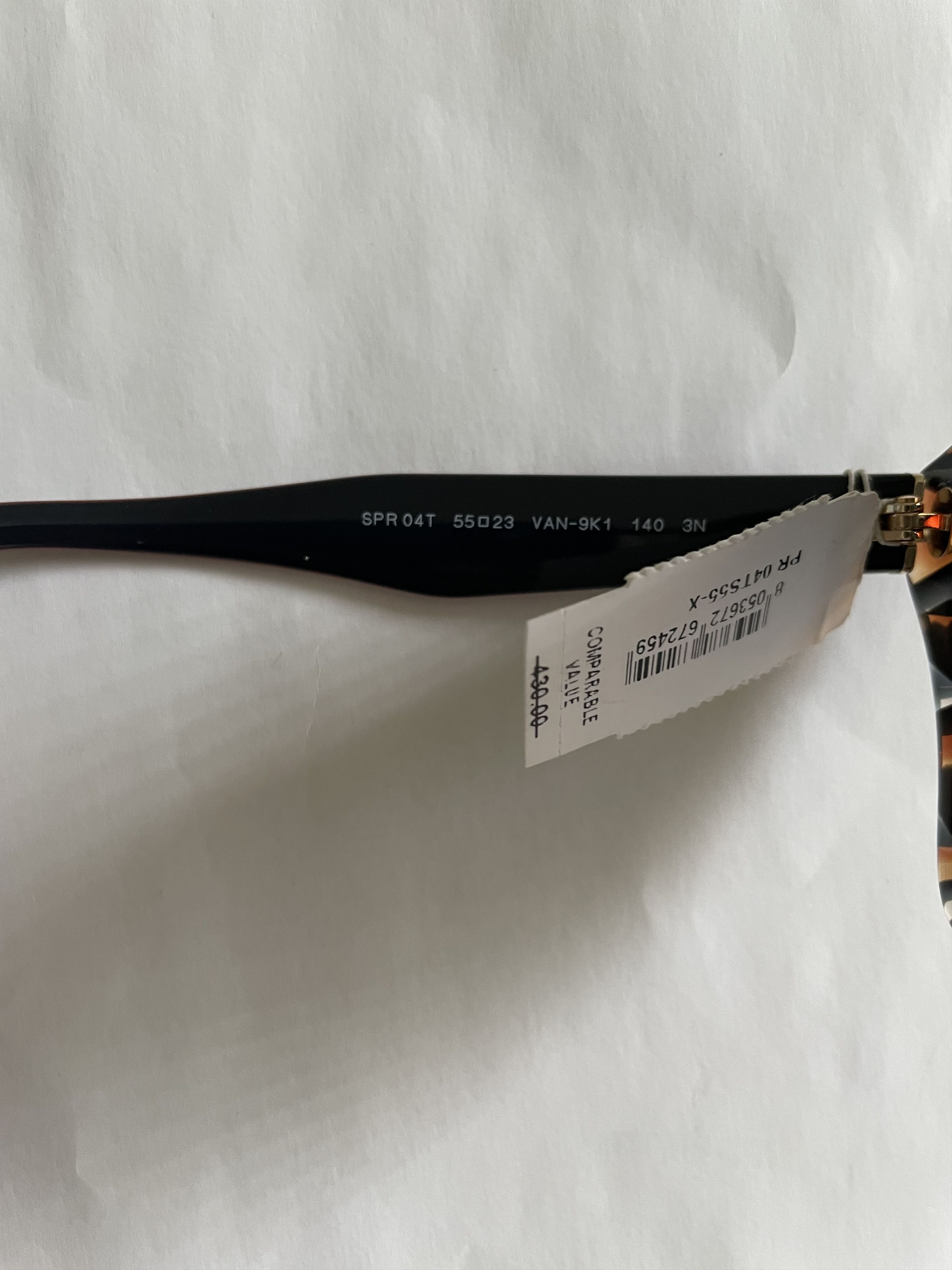 Prada New Prada SPR 04T VAN-9K1 Cinema Women's Sunglasses Size ONE SIZE - 6 Thumbnail