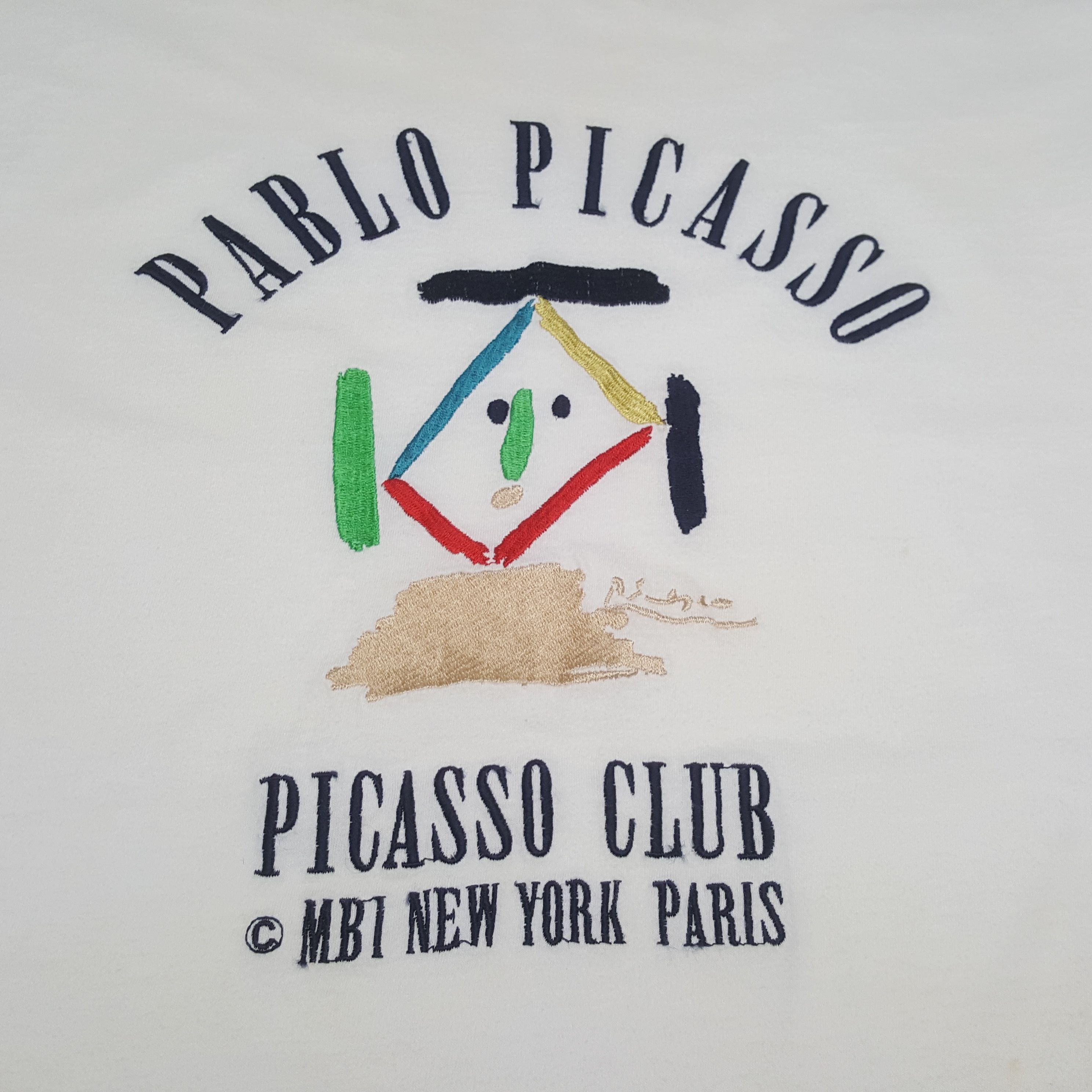 Vintage Vintage Pablo Picasso Spanish Painting T-shirt C294N79 Size US M / EU 48-50 / 2 - 7 Thumbnail