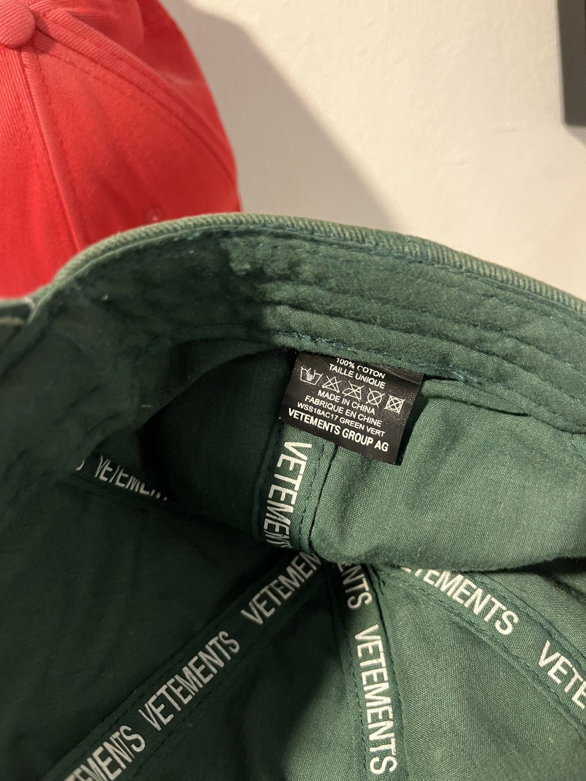 Vetements Sun faded Vetements hats Size ONE SIZE - 8 Thumbnail